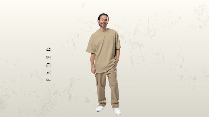 Faded Oversized T-Shirt's