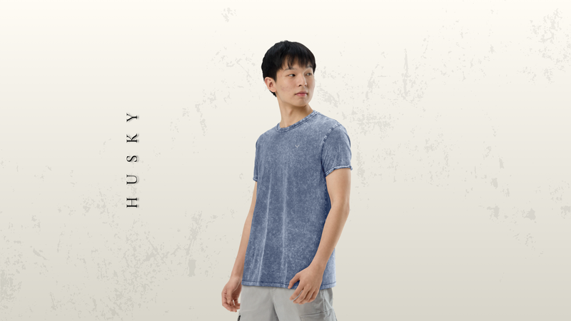 Husky Cotton T-Shirt's