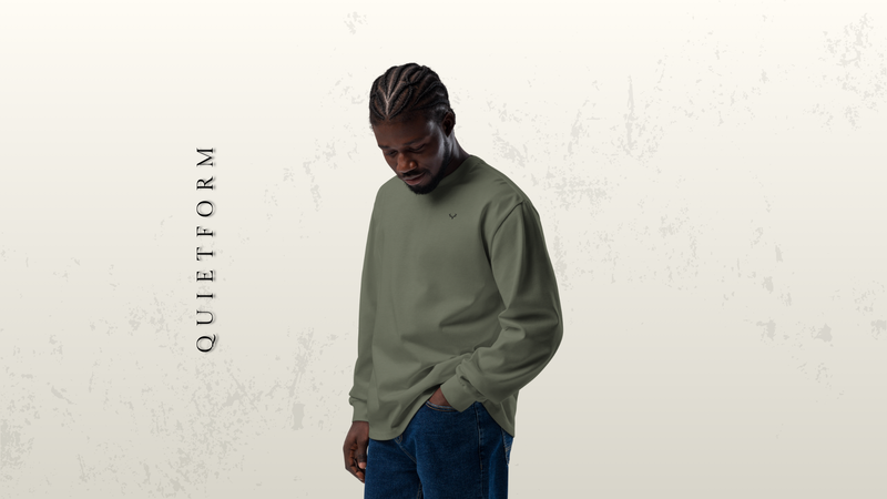 Quietform Sweatshirt's