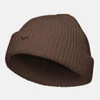 Walnut Emerridge Ribbed Knit Beanie