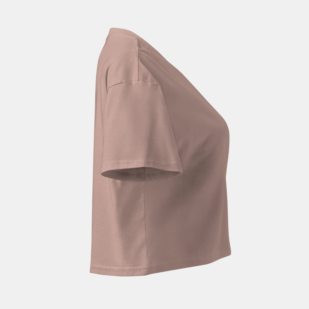 Hazy Pink Luna Crop Top