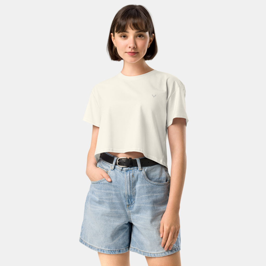 Natural Luna Crop Top