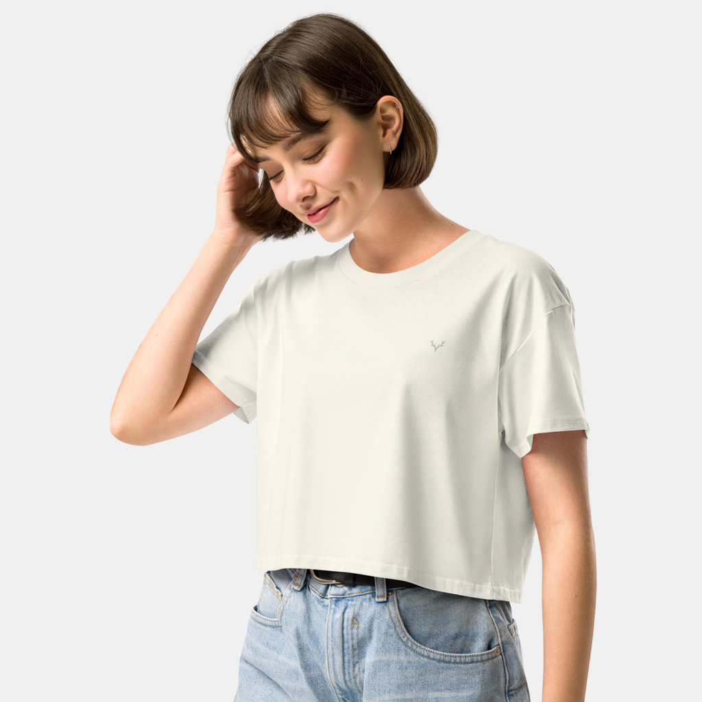 Natural Luna Crop Top