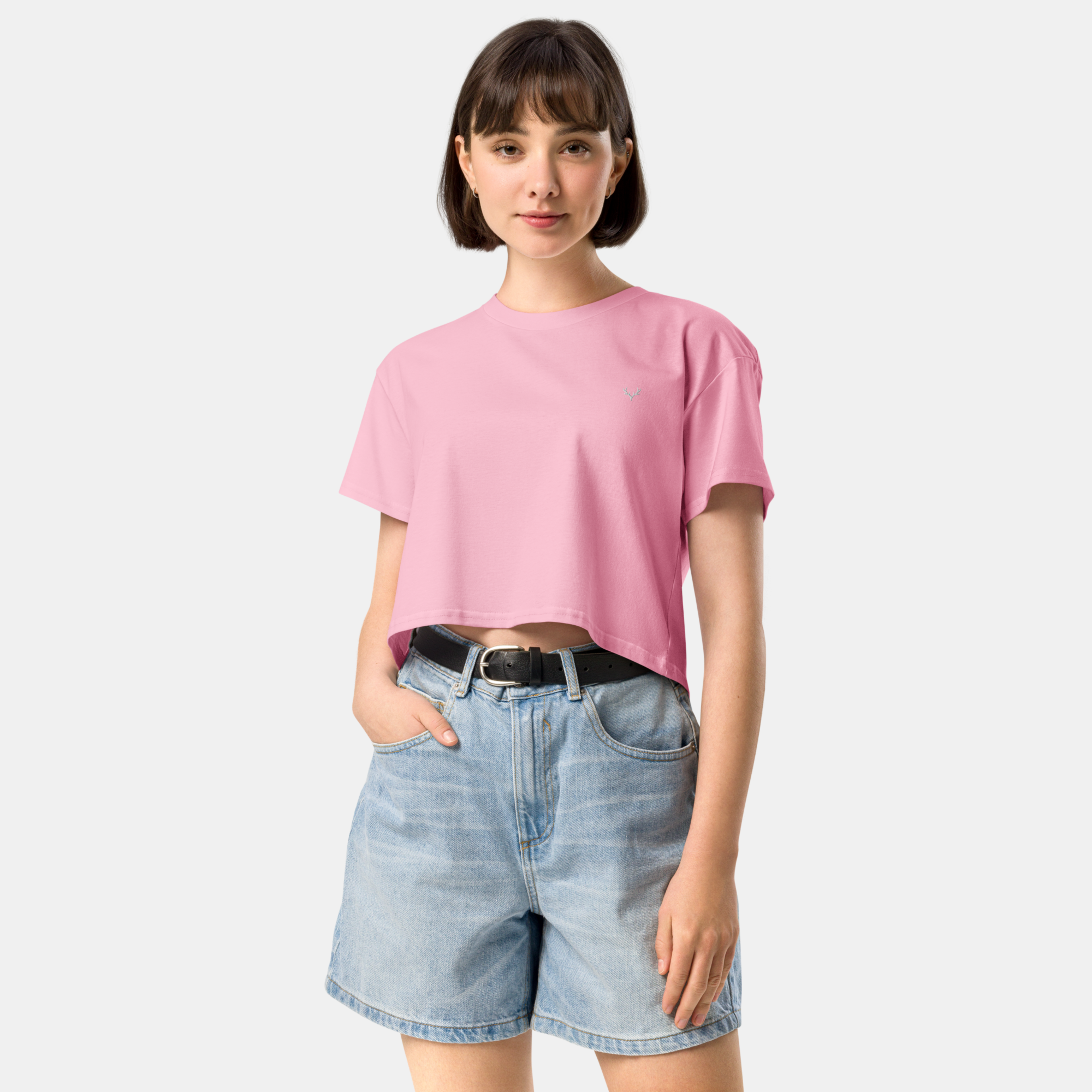 Pink Luna Crop Top
