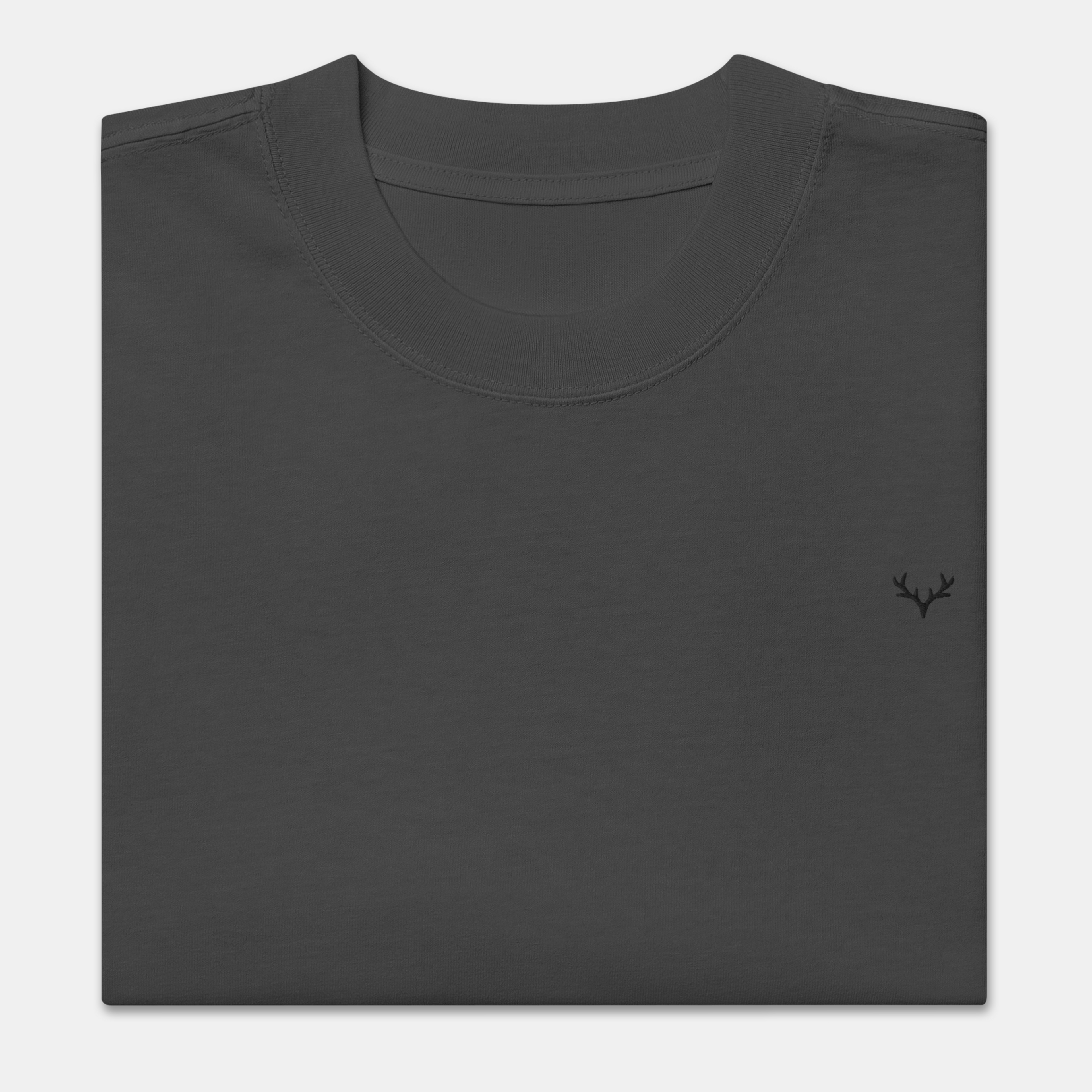 Black Faded Oversized T-Shirt