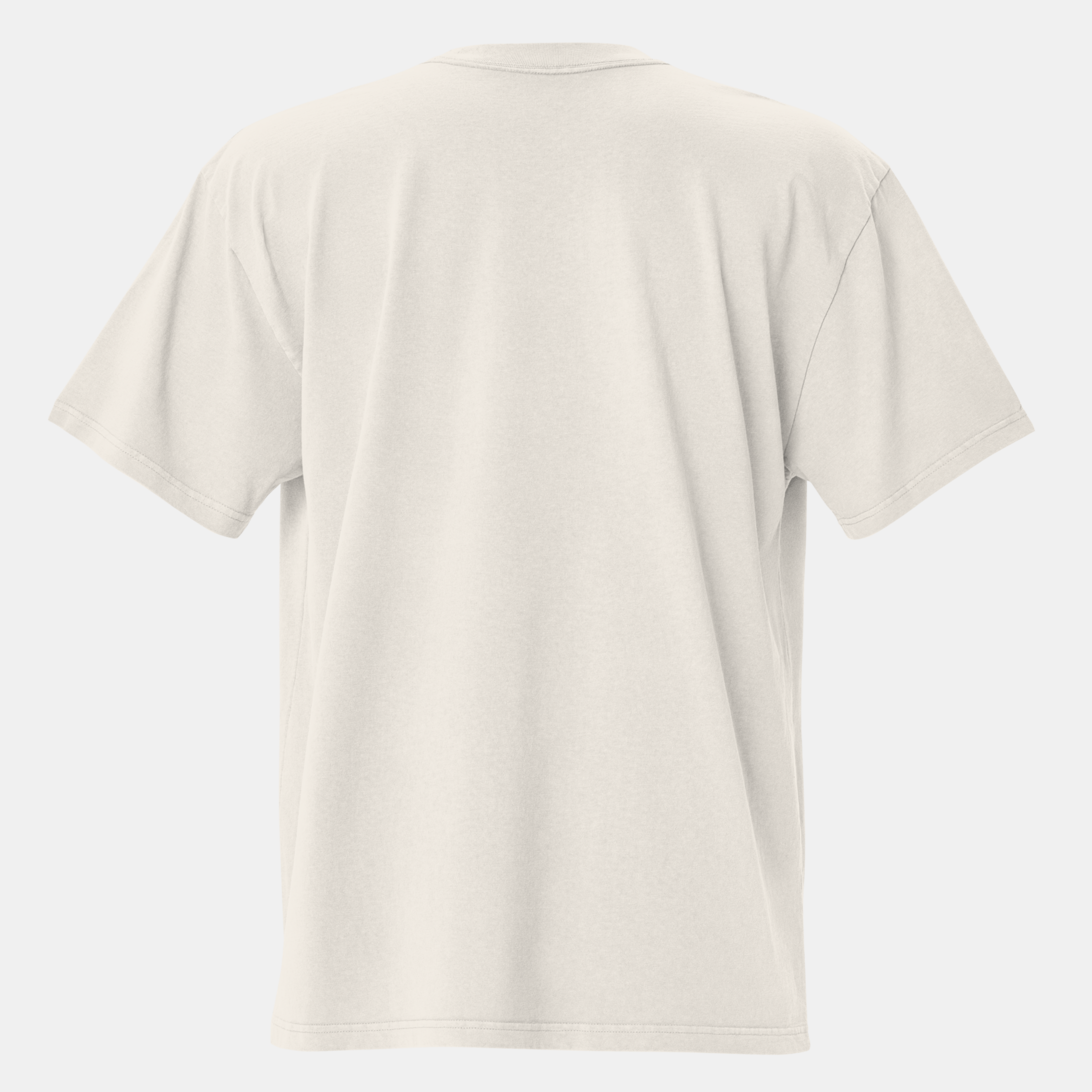 Bone Faded Oversized T-Shirt