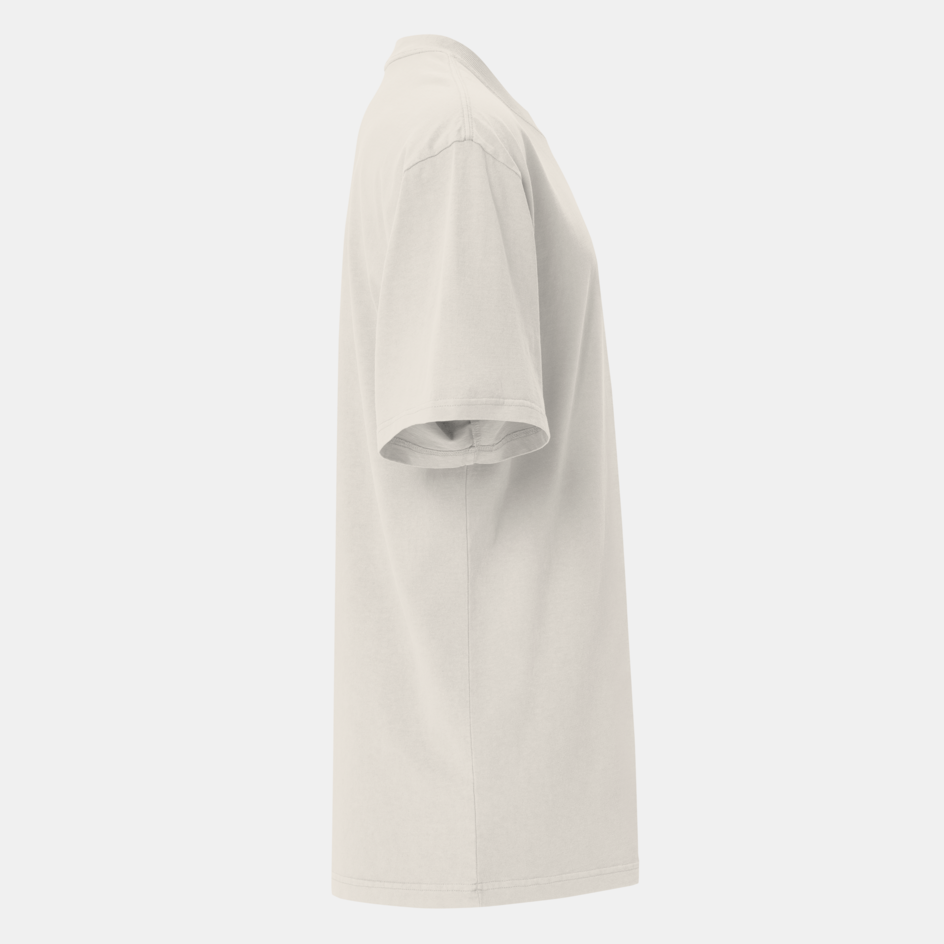 Bone Faded Oversized T-Shirt