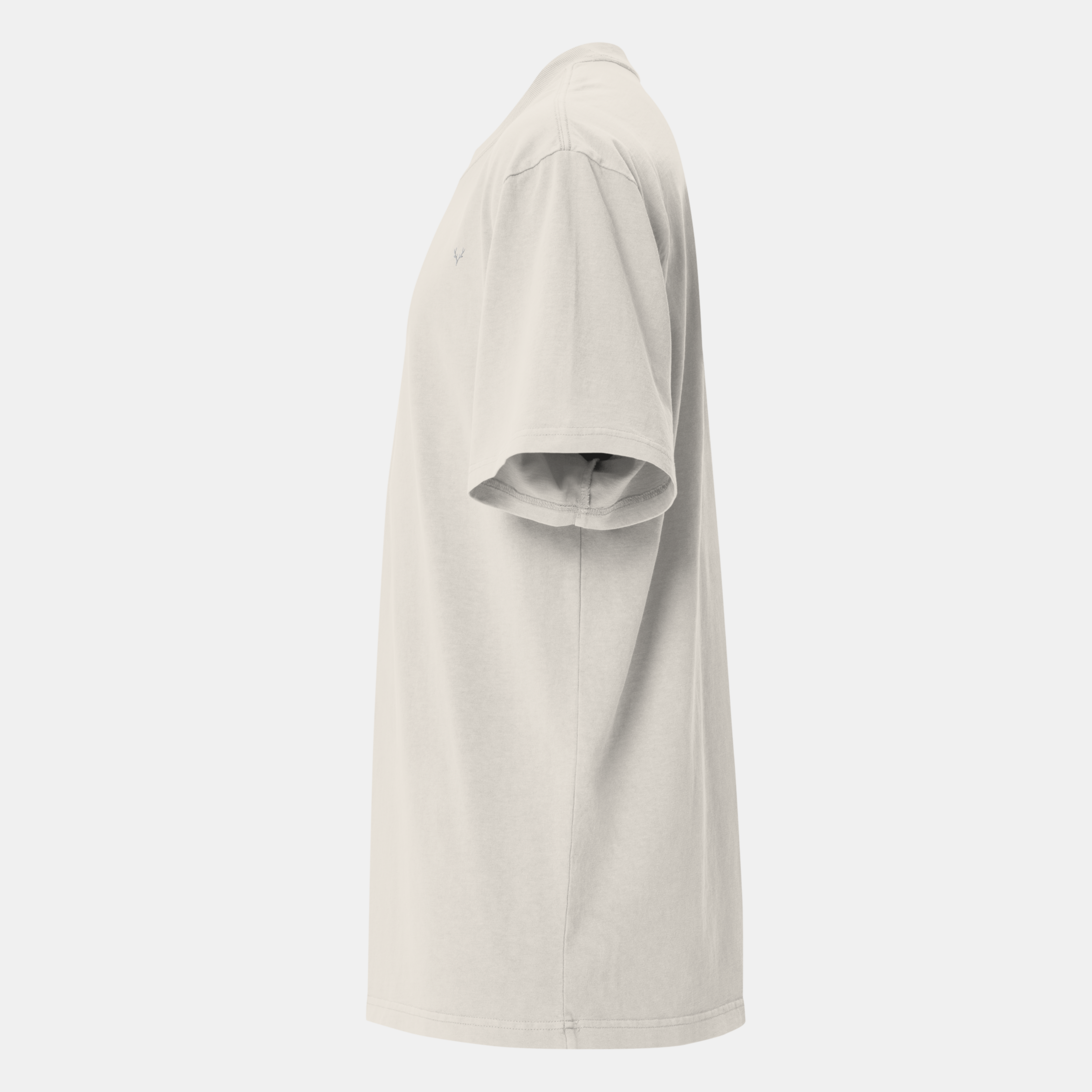 Bone Faded Oversized T-Shirt
