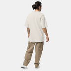 Bone Faded Oversized T-Shirt