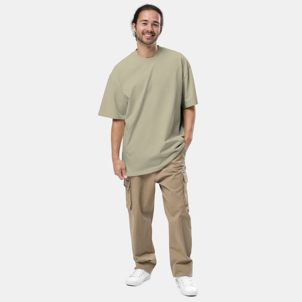 Olive Faded Oversized T-Shirt