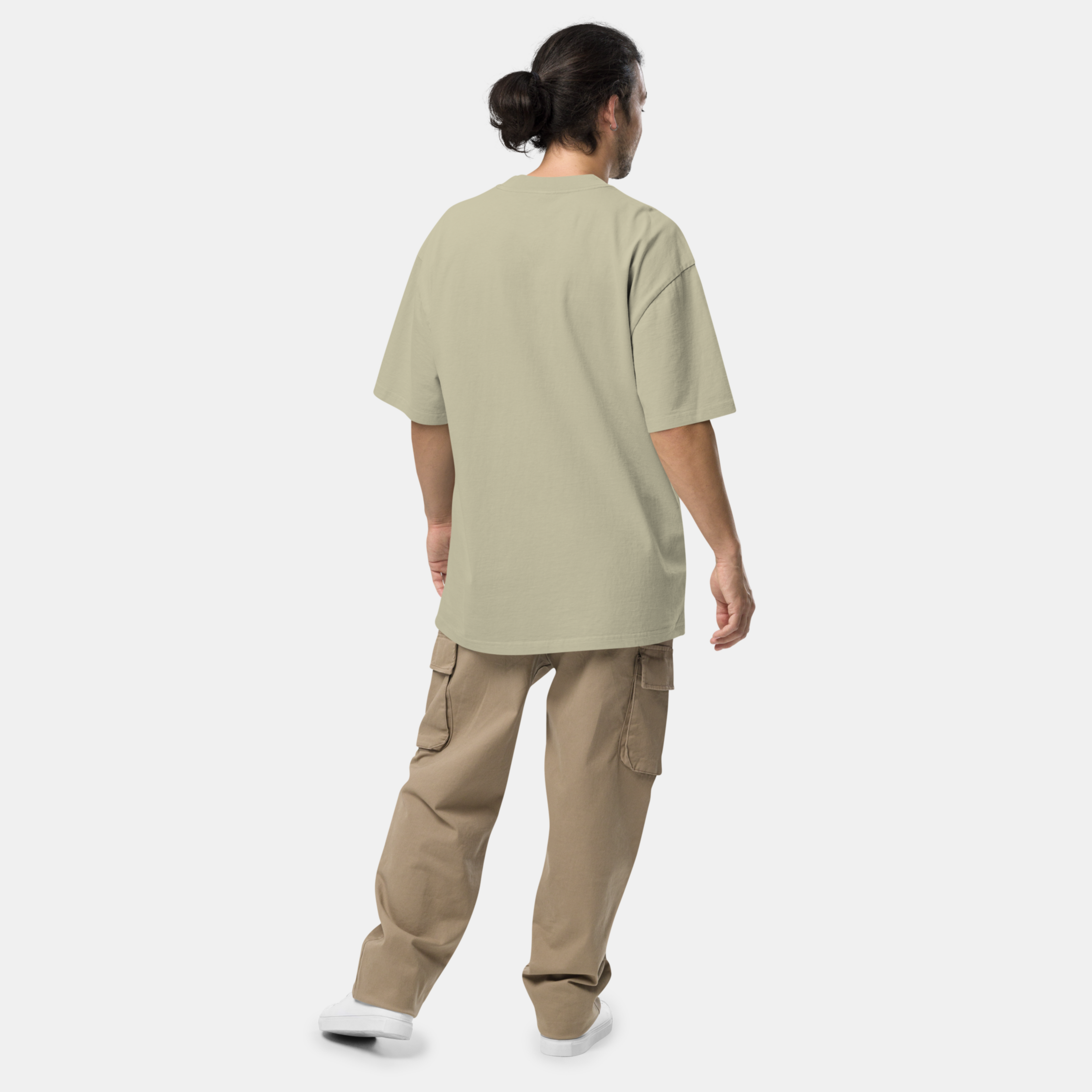 Olive Faded Oversized T-Shirt
