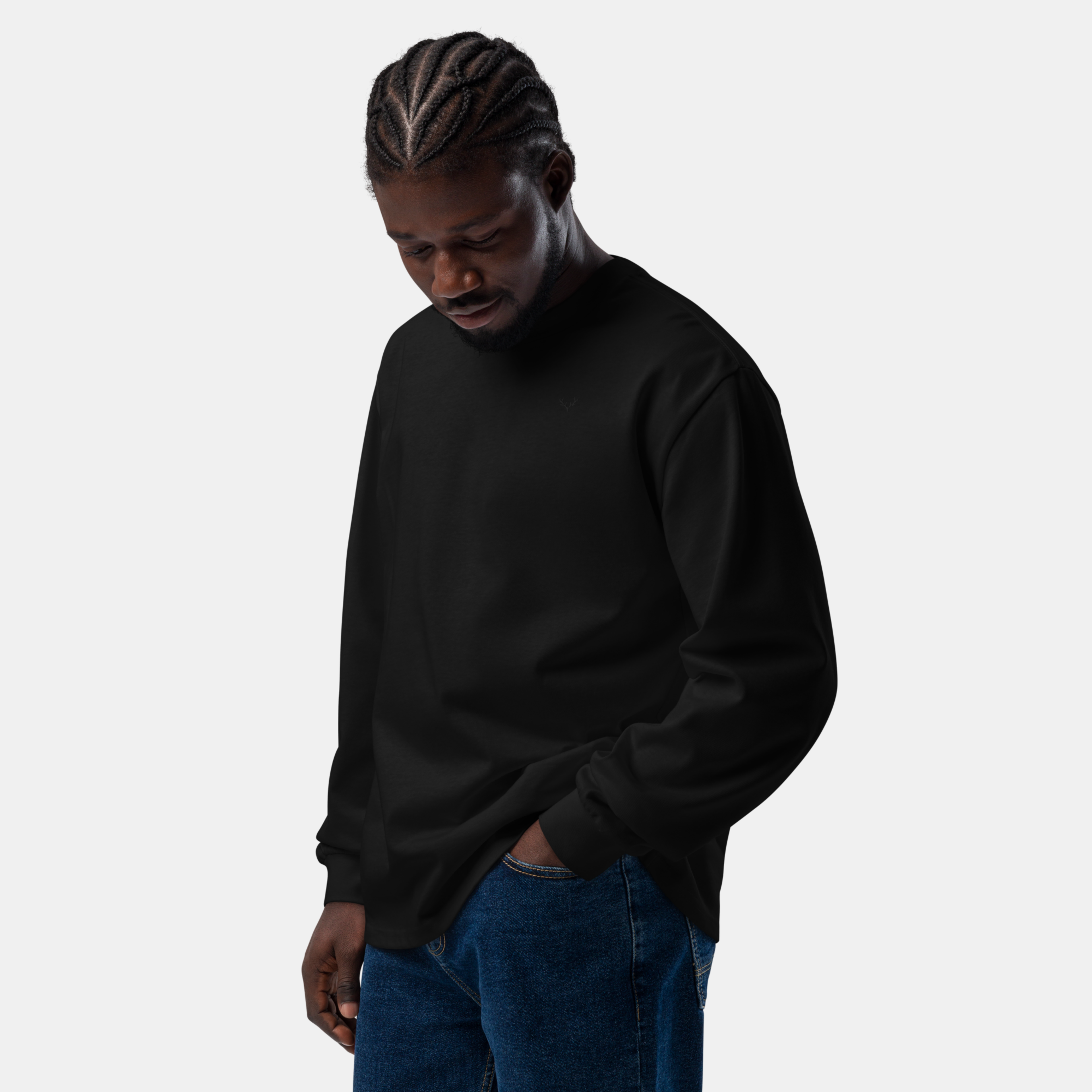 Black Quietform Sweatshirt