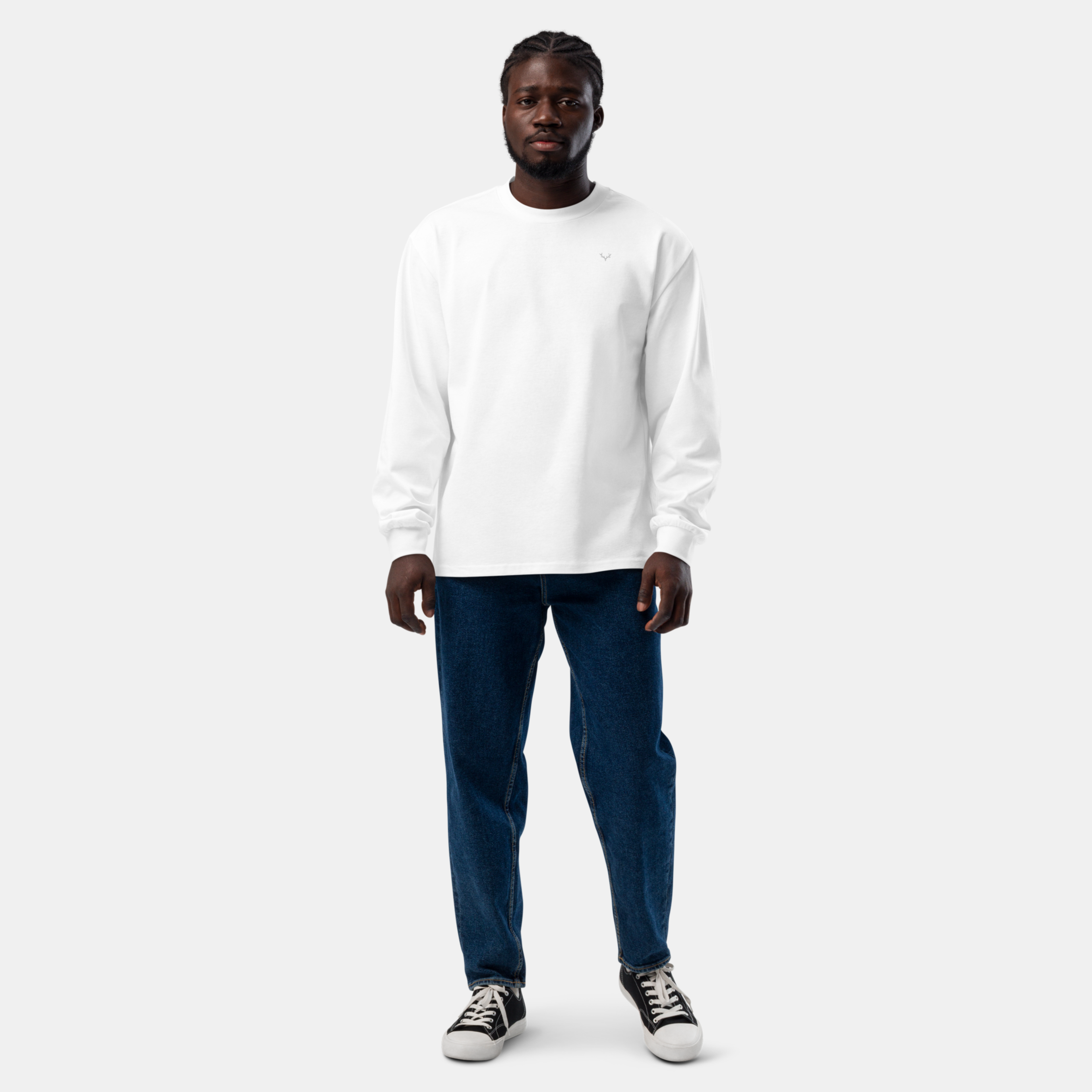 White Quietform Sweatshirt