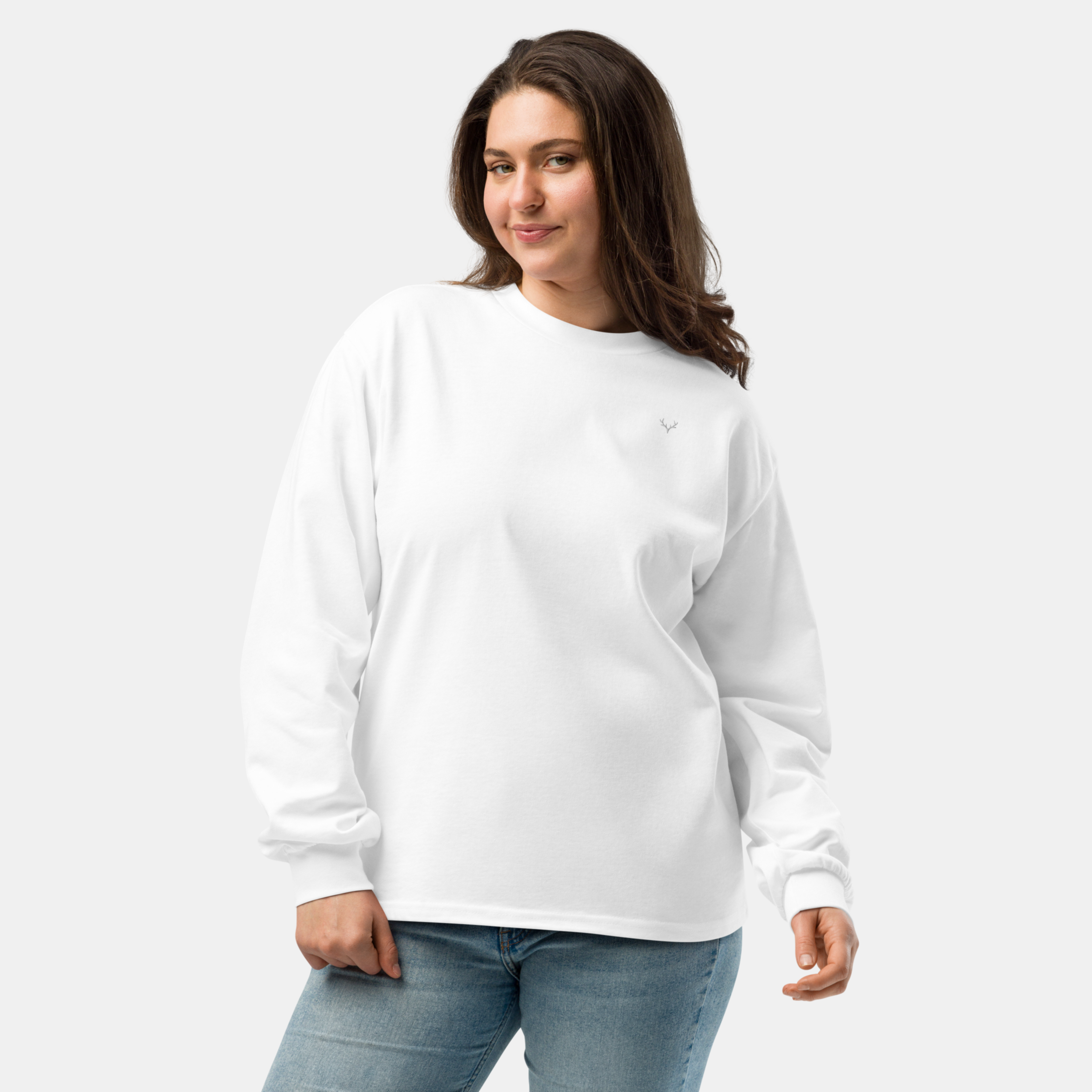 White Quietform Sweatshirt