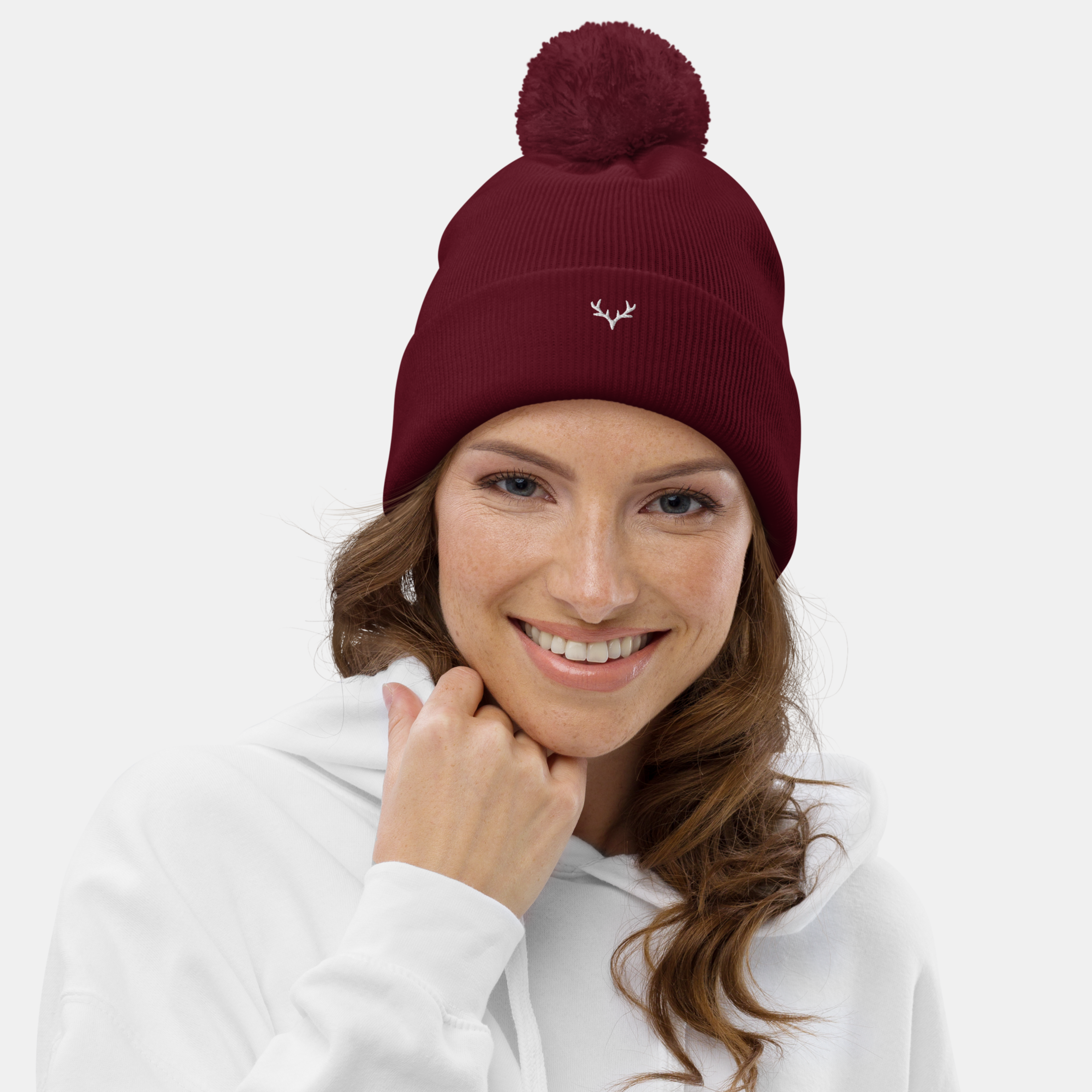 Burgundy Embercrown Classic Beanie