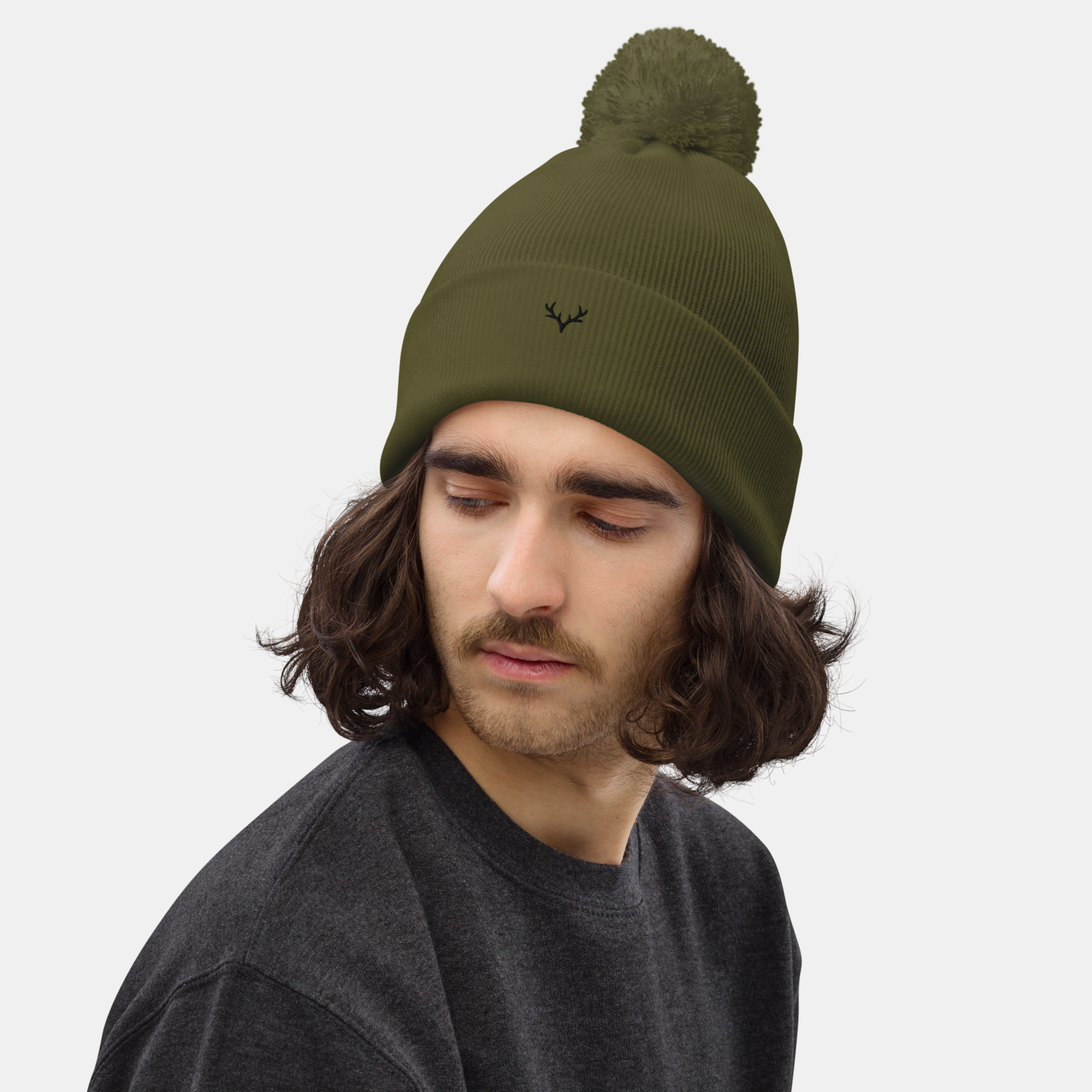 Moss Green Embercrown Classic Beanie