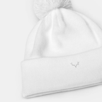 White Embercrown Classic Beanie