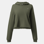 Military Green Threadcut Hoodie