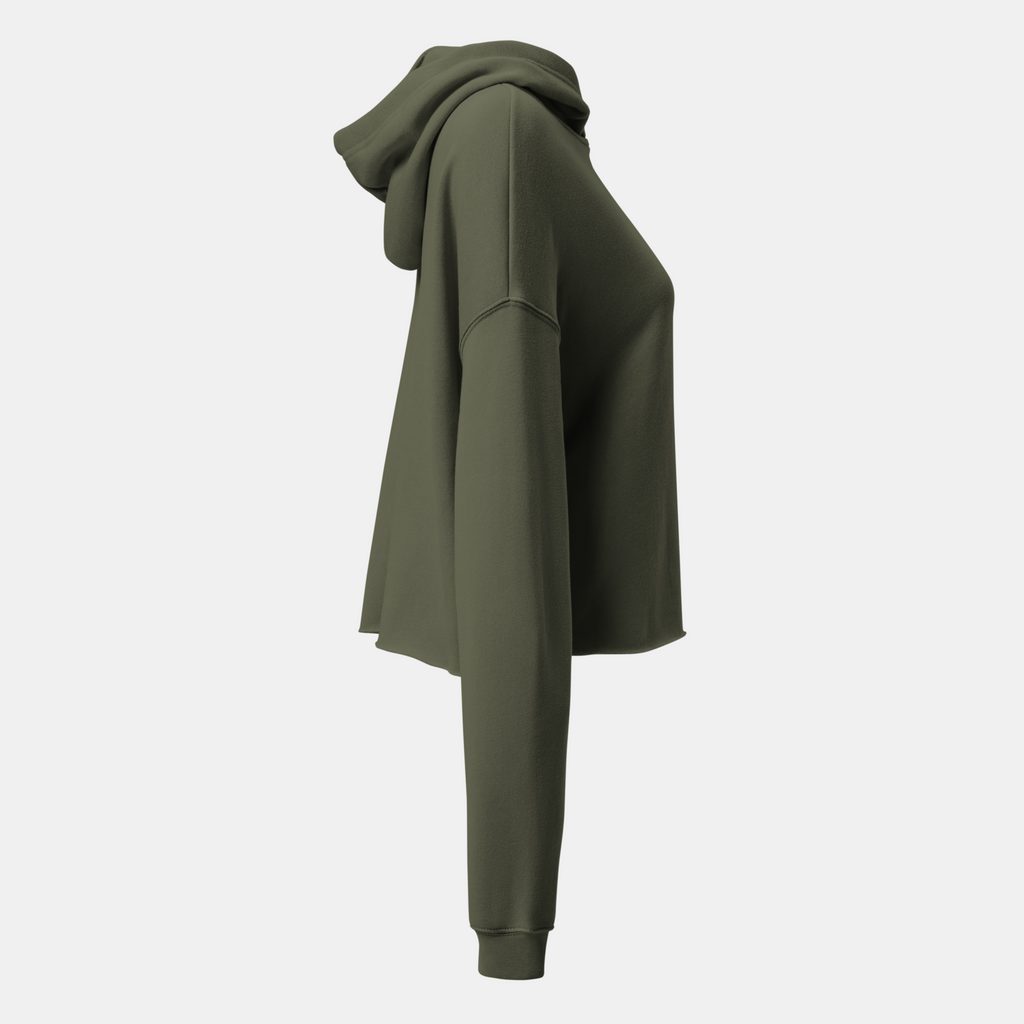 Military Green Threadcut Hoodie