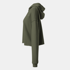 Military Green Threadcut Hoodie