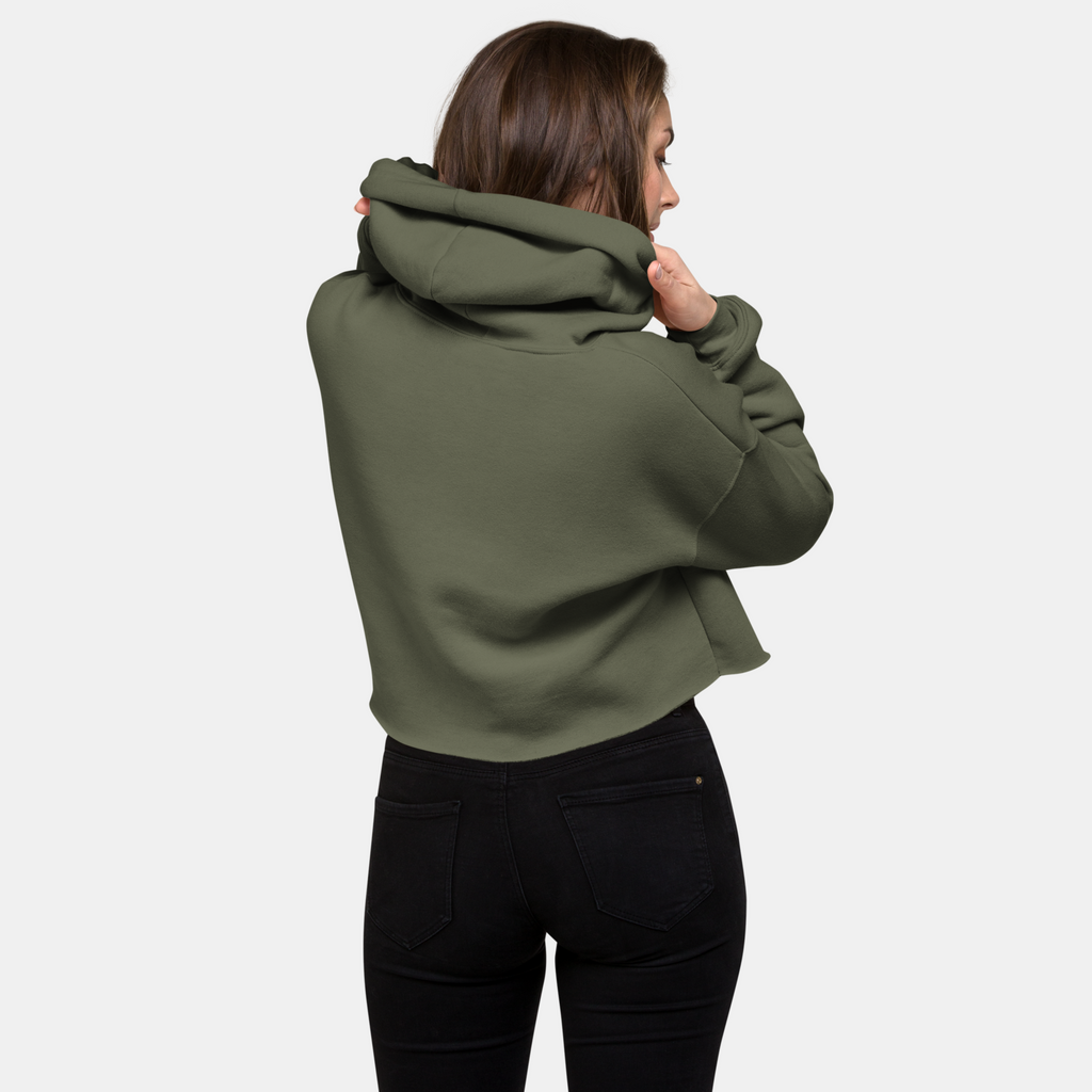 Military Green Threadcut Hoodie