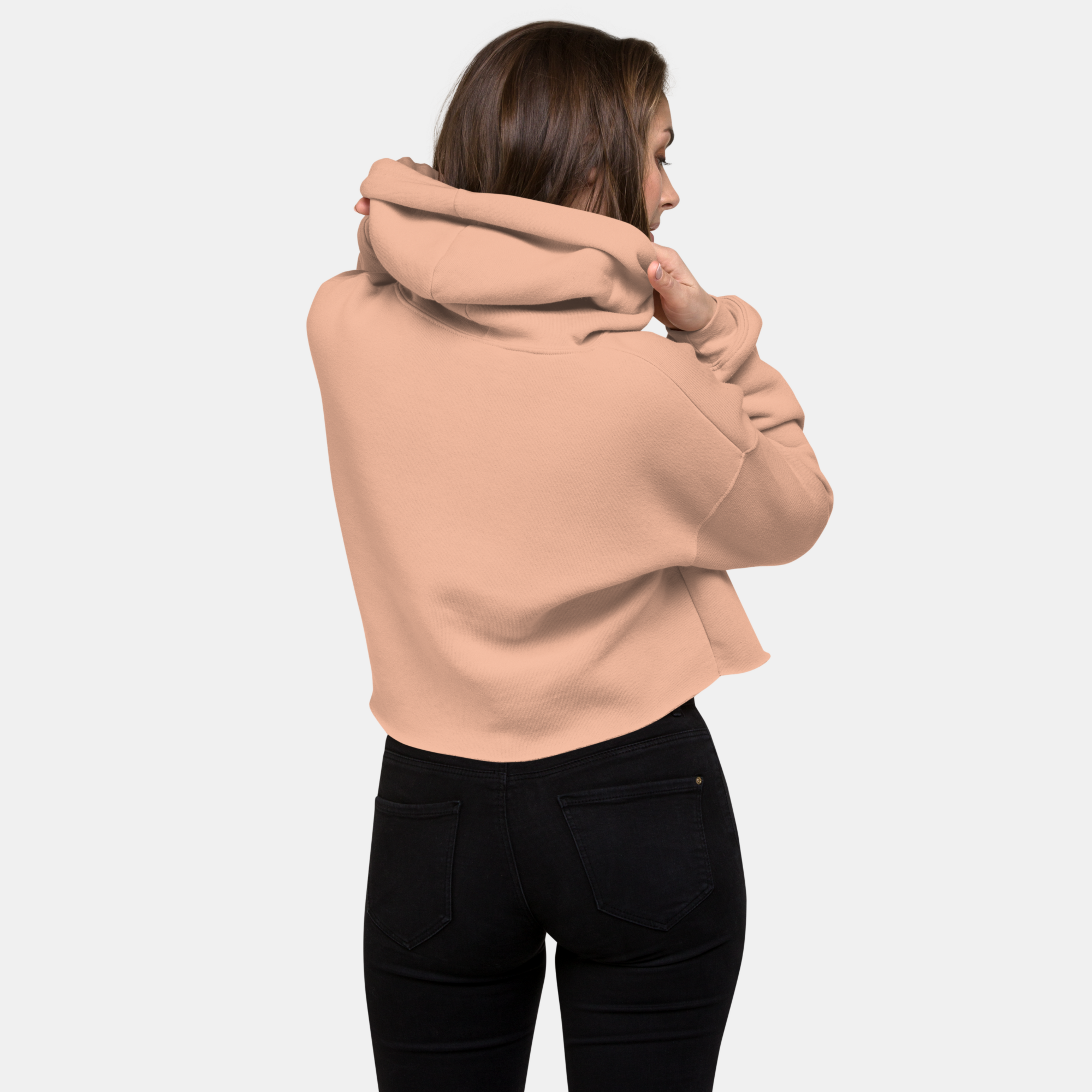 Peach Threadcut Hoodie