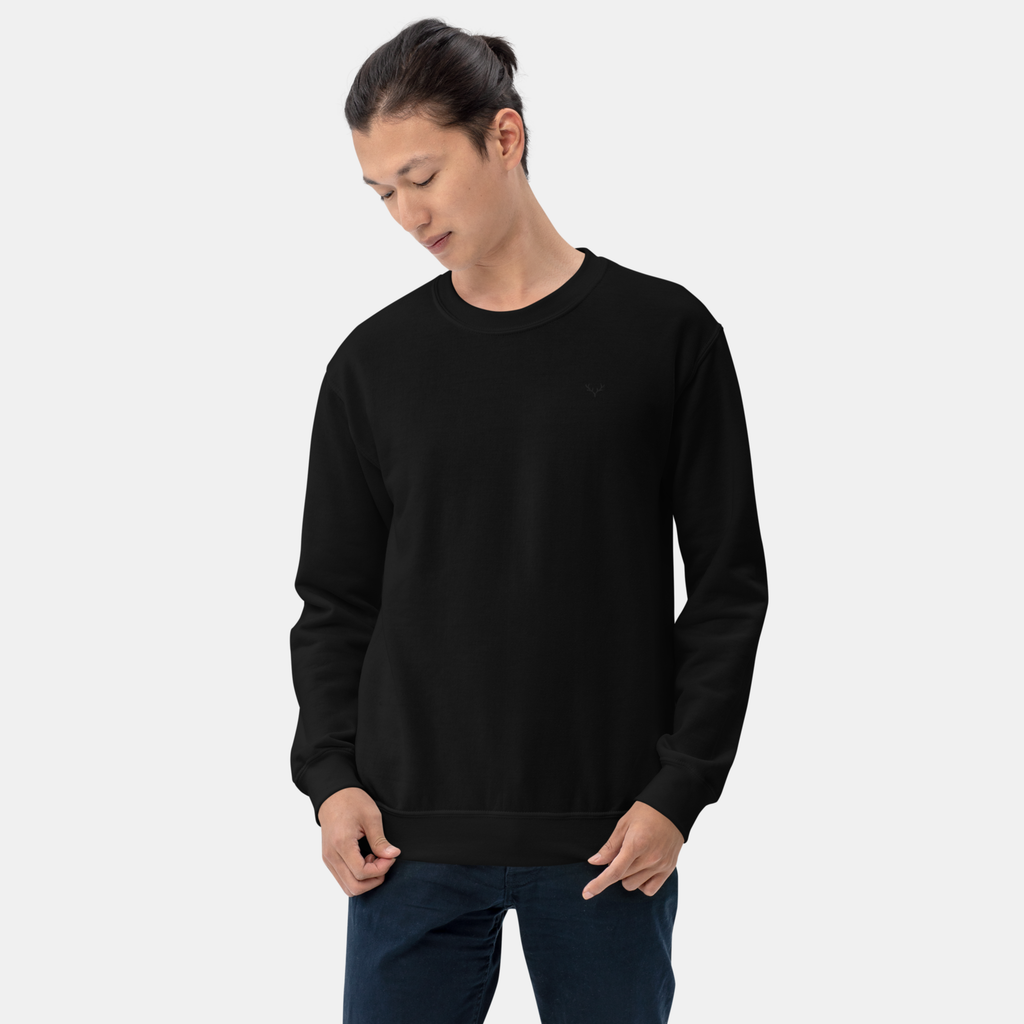 Black Quietline Sweatshirt