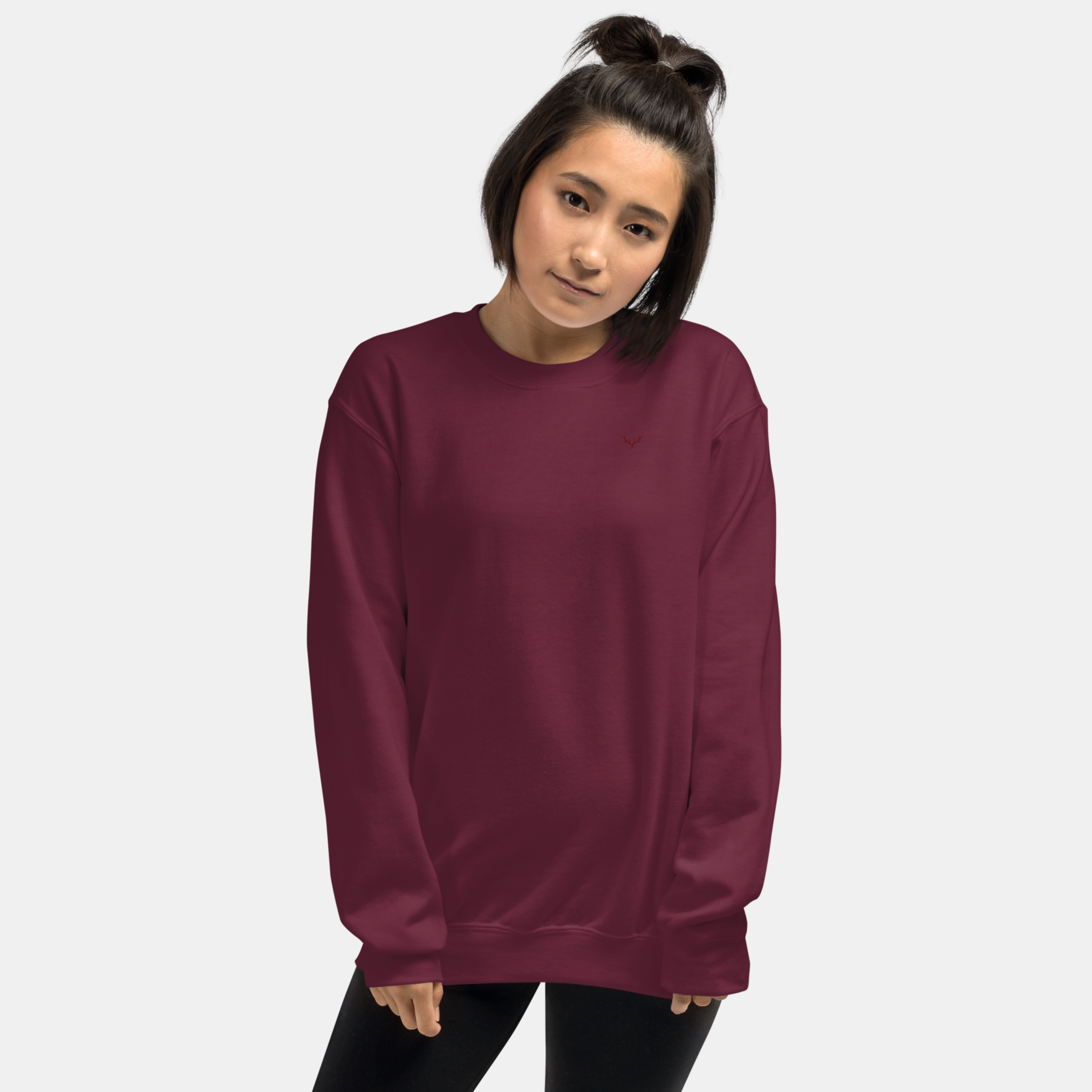 Maroon Quietline Sweatshirt
