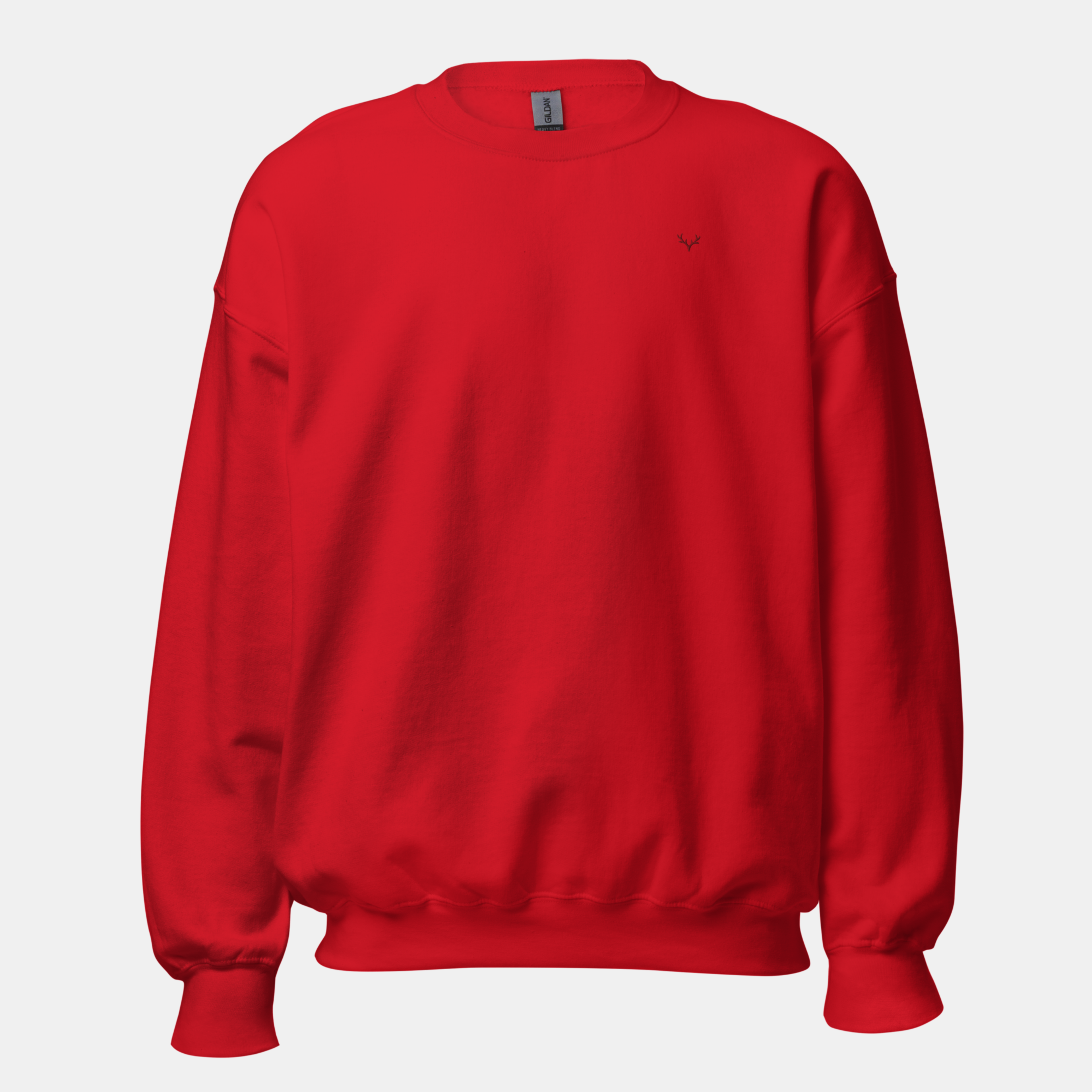 Red Quietline Sweatshirt