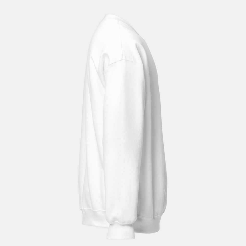 White Quietline Sweatshirt