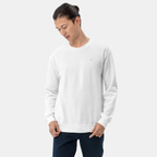 White Quietline Sweatshirt