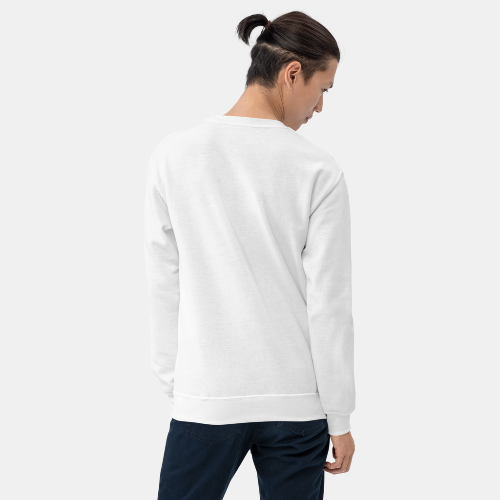 White Quietline Sweatshirt