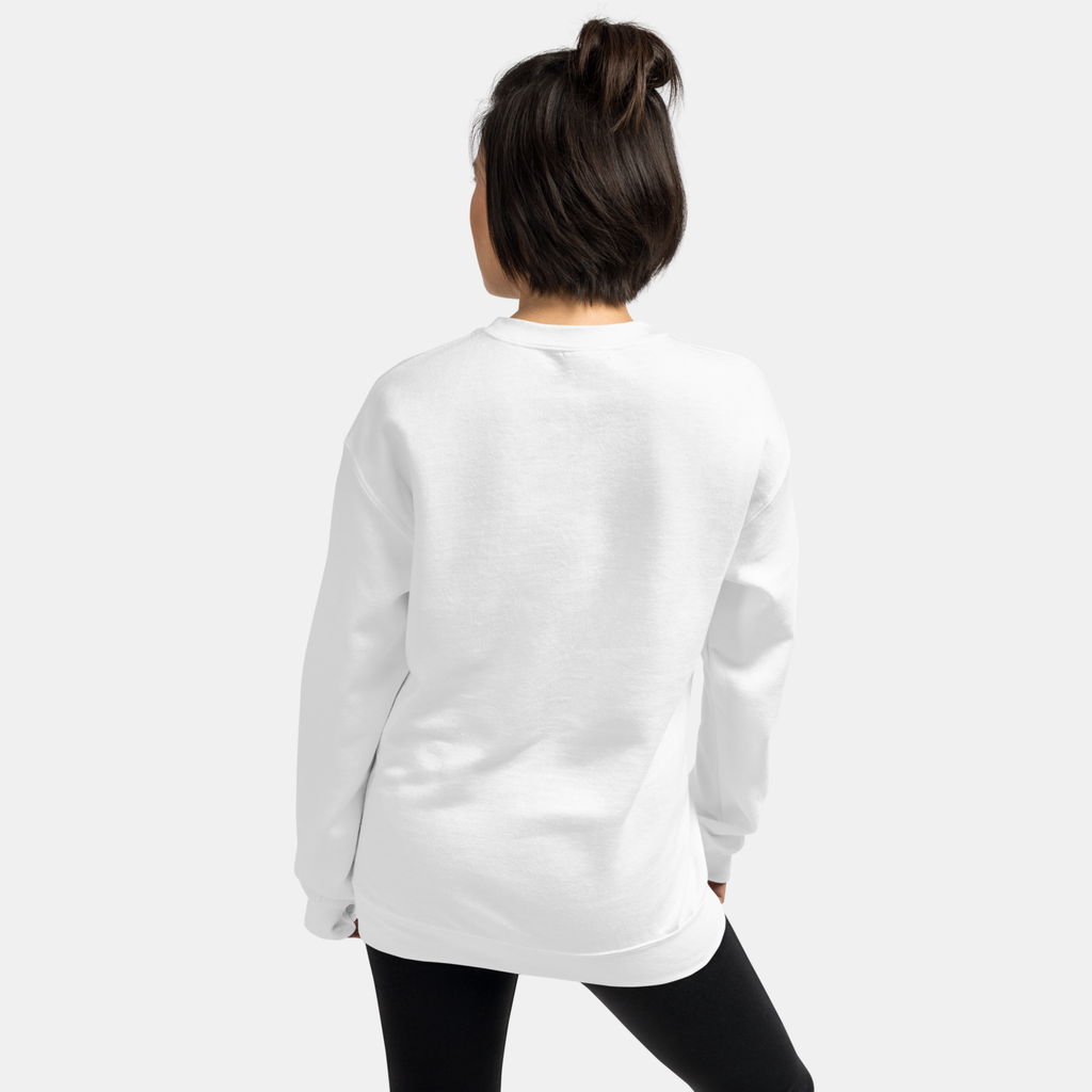 White Quietline Sweatshirt