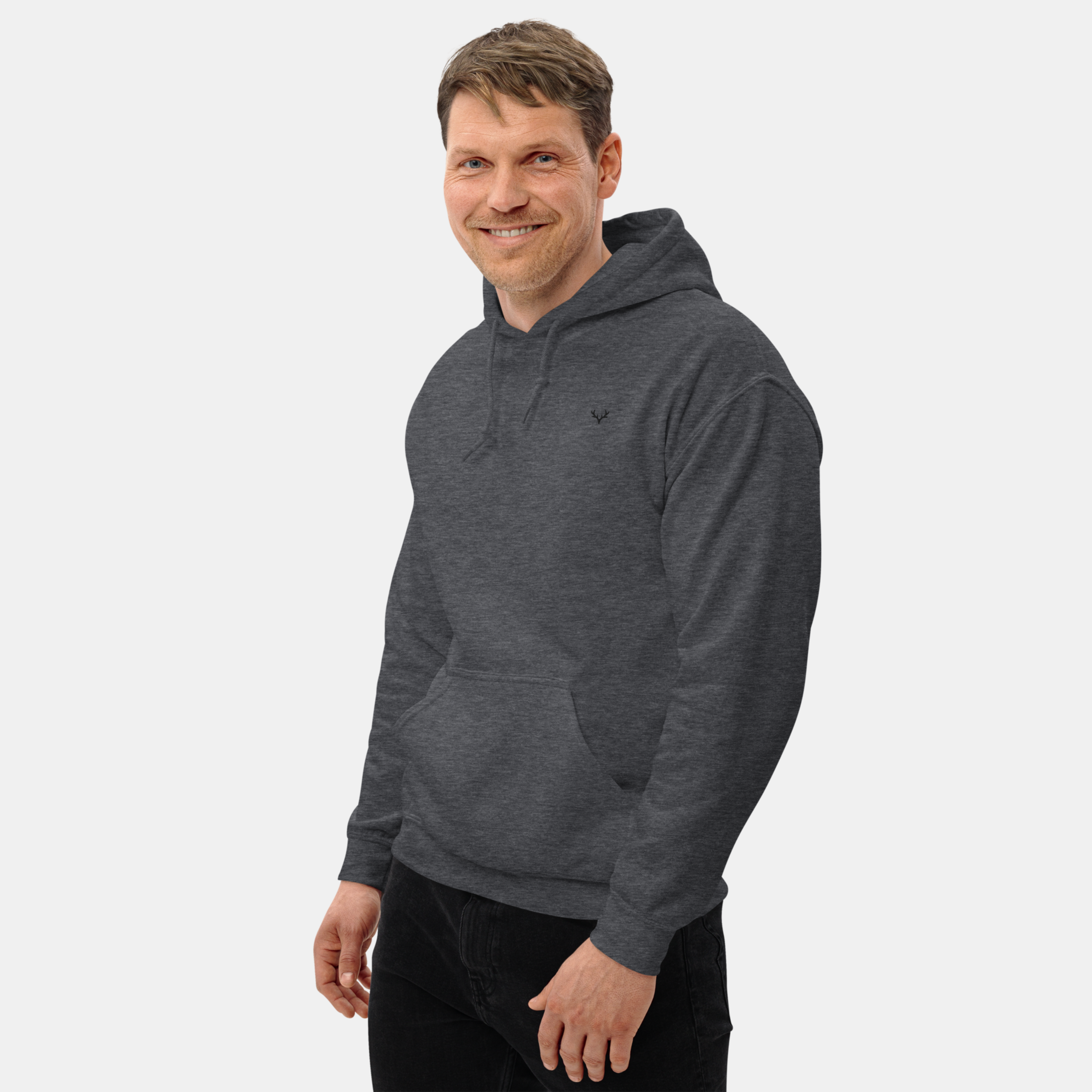 Dark Heather Thread Hoodie