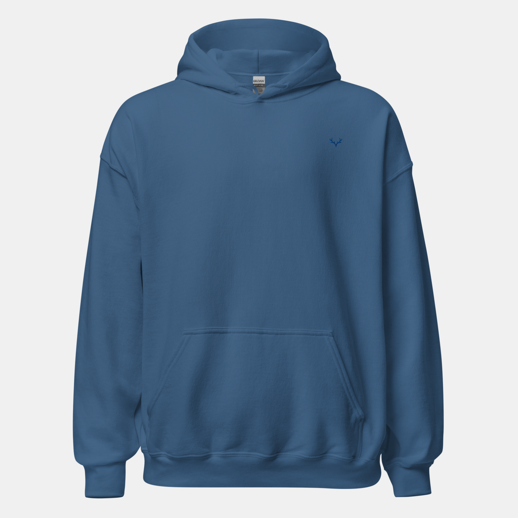 Indigo Blue Thread Hoodie
