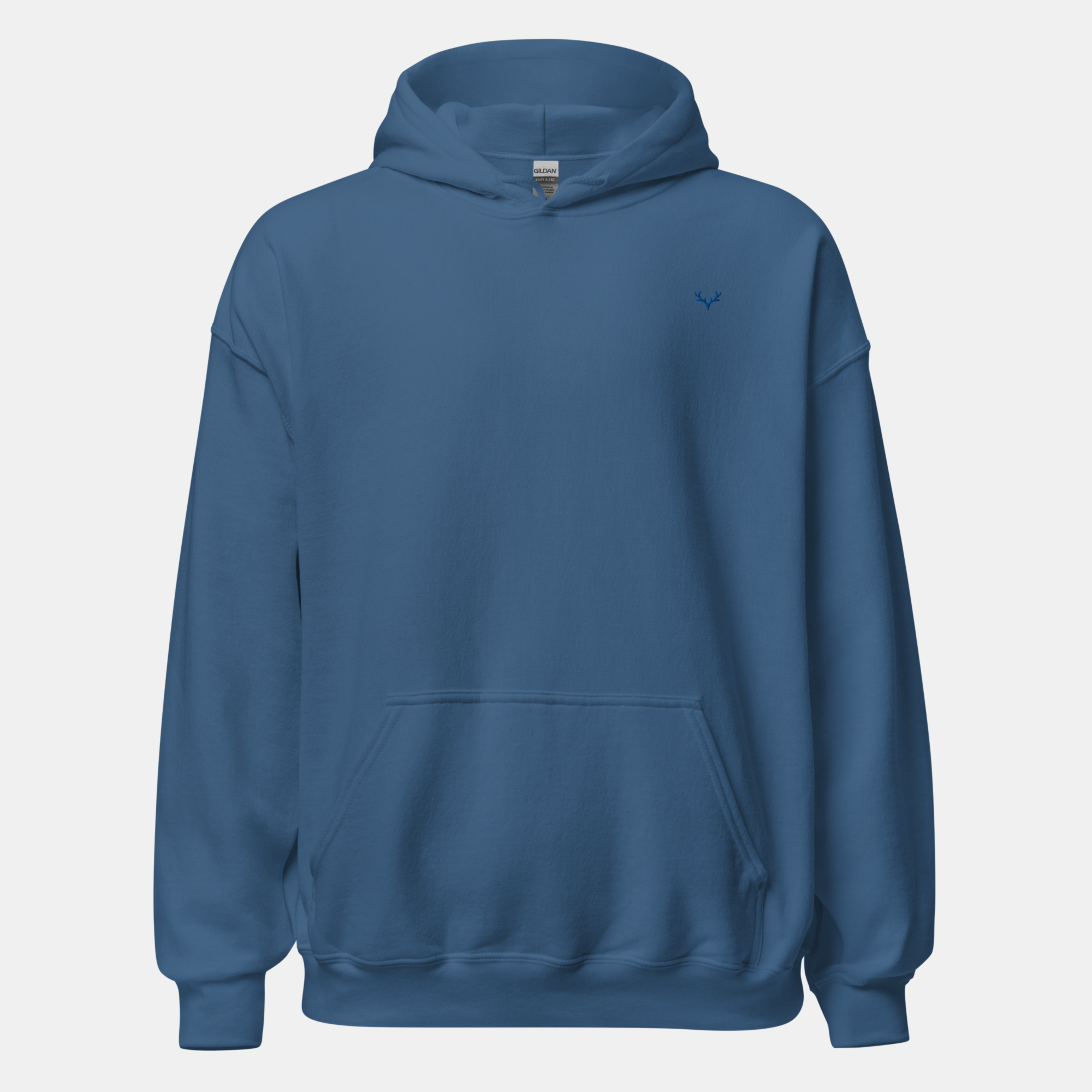 Indigo Blue Thread Hoodie