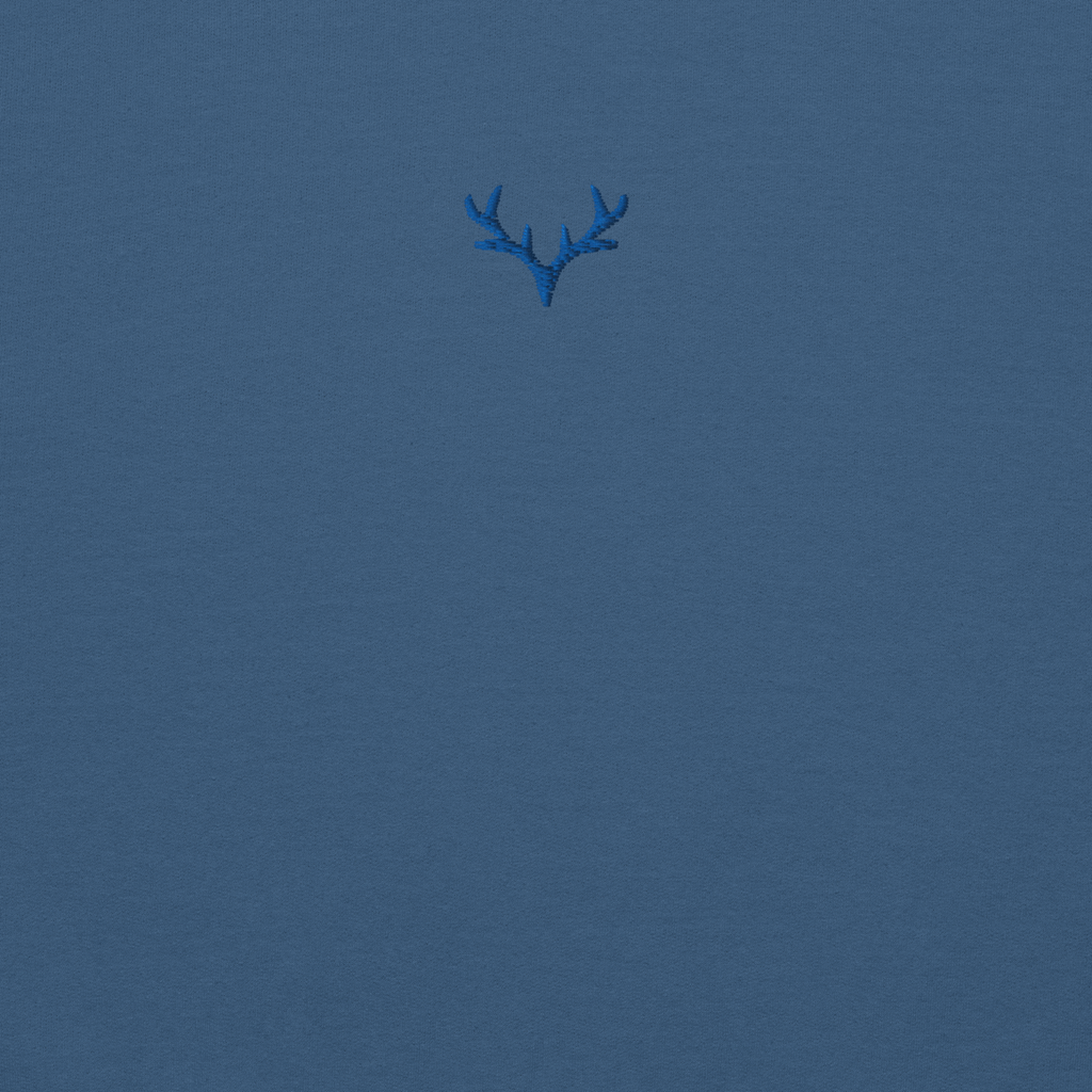 Indigo Blue Thread Hoodie