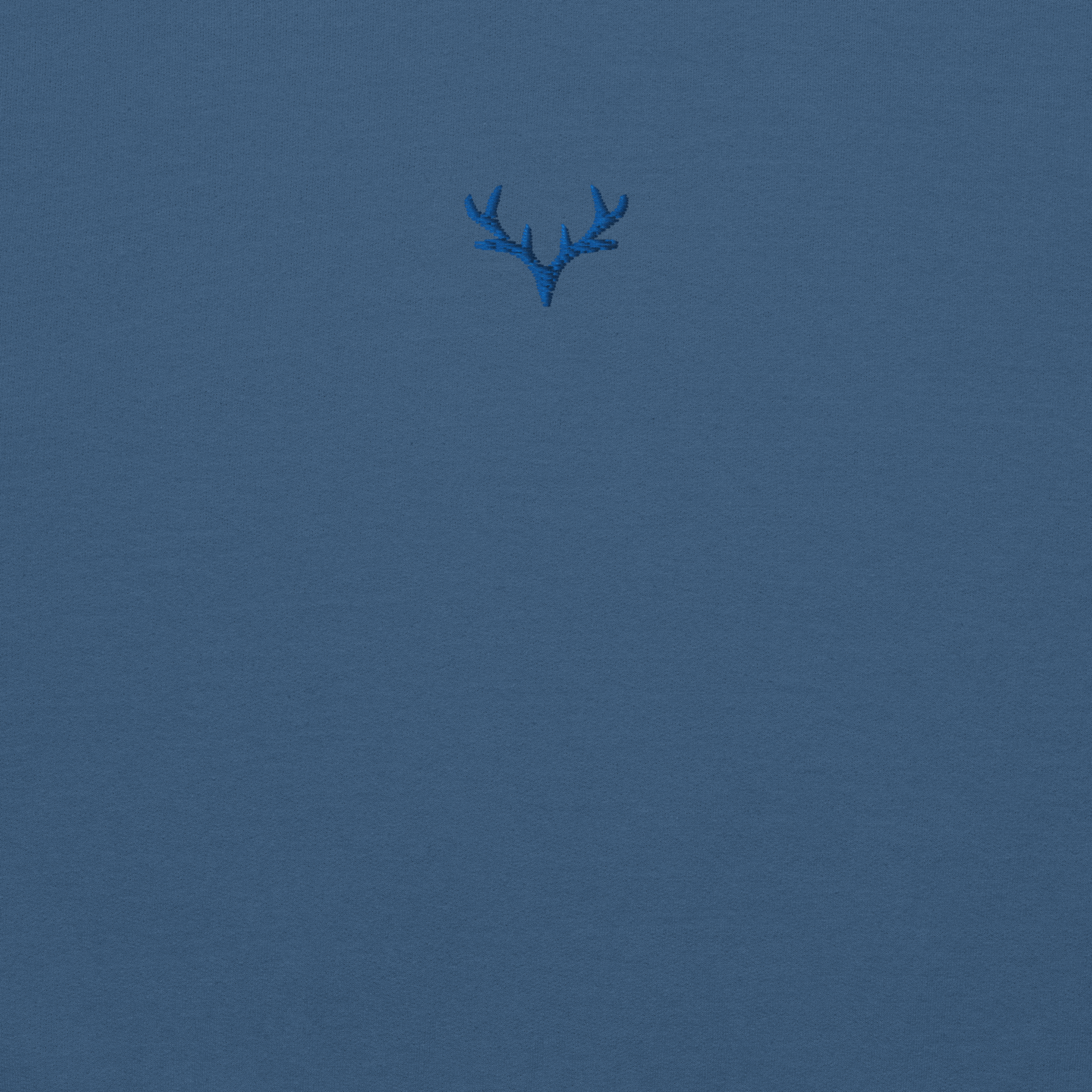 Indigo Blue Thread Hoodie