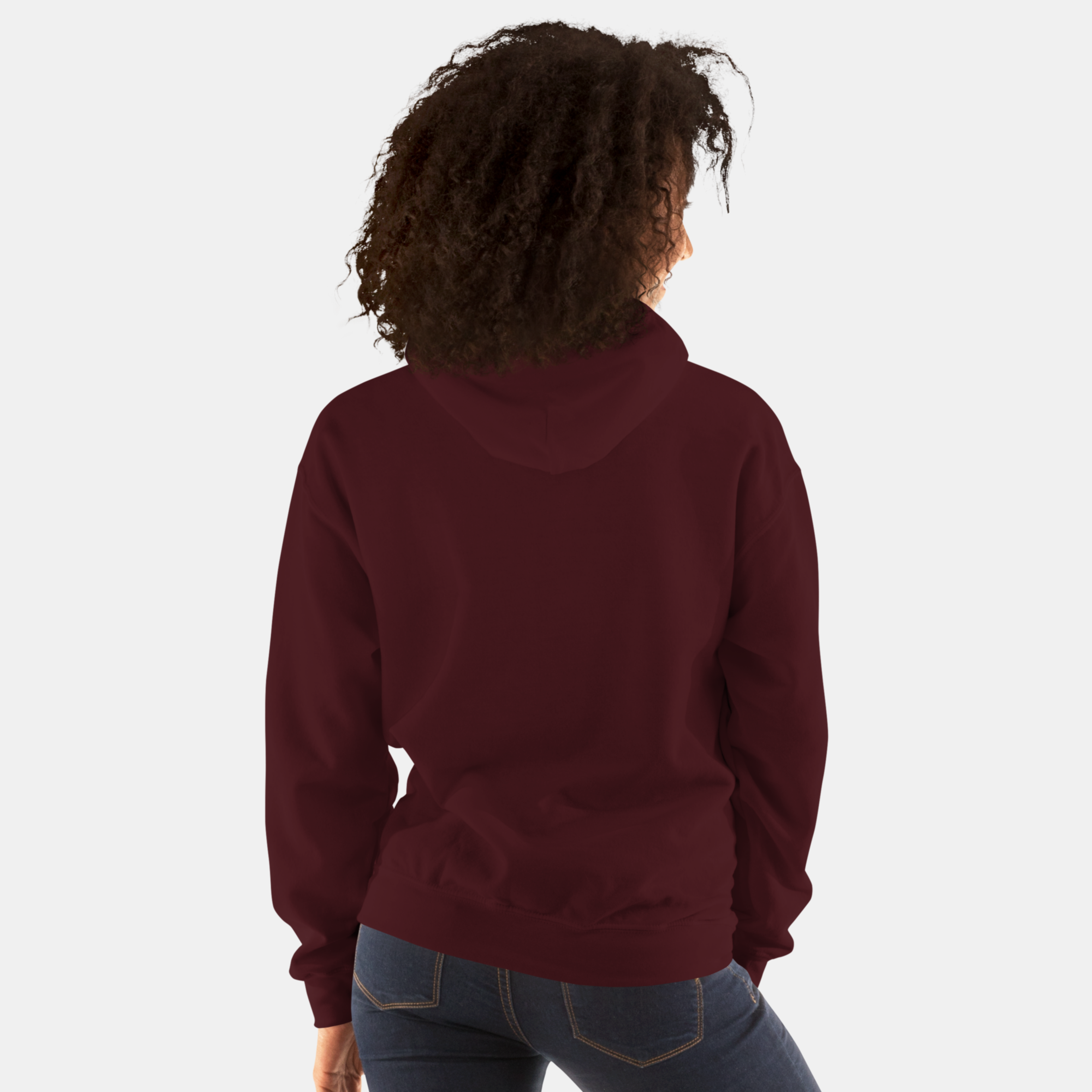 Maroon Thread Hoodie