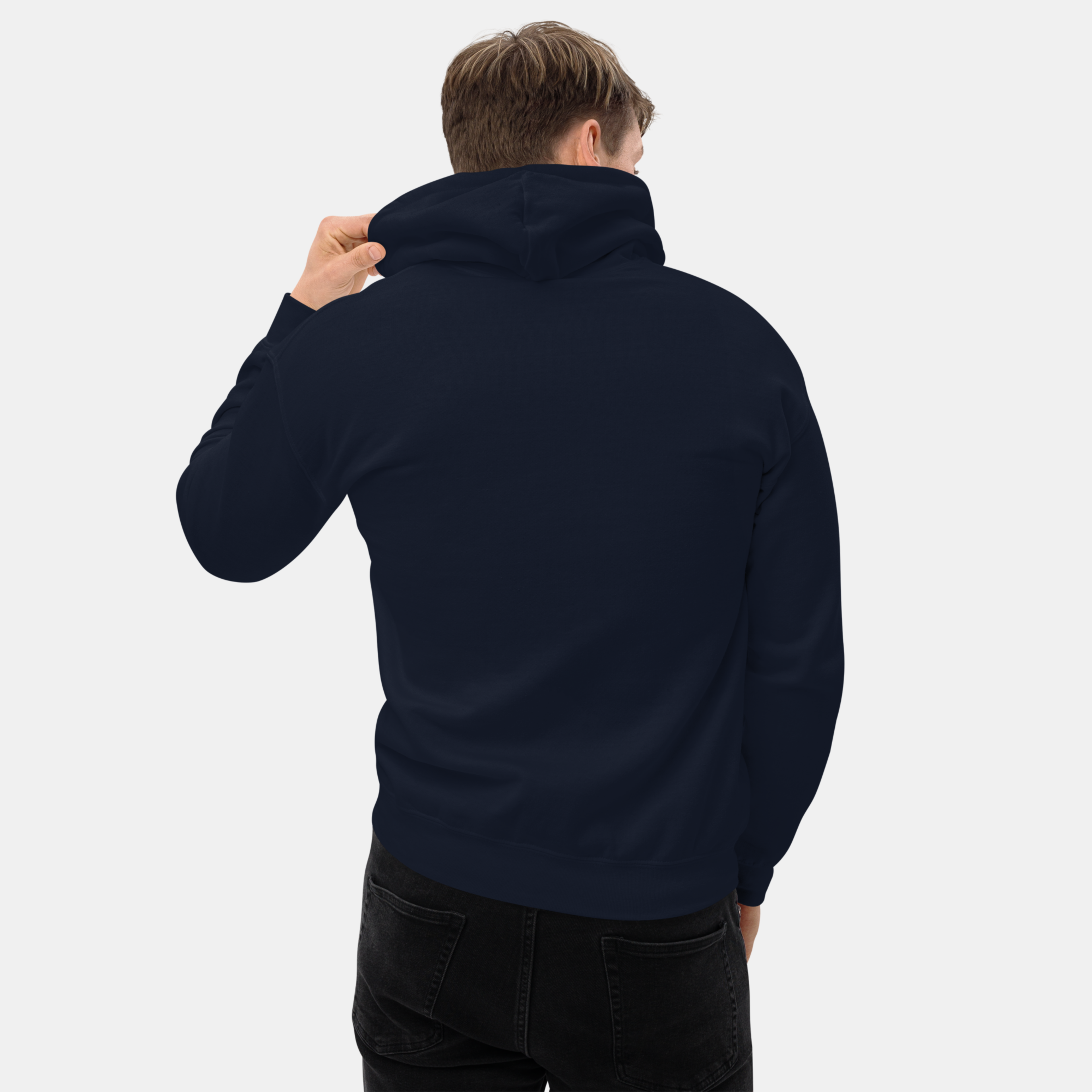 Navy Thread Hoodie