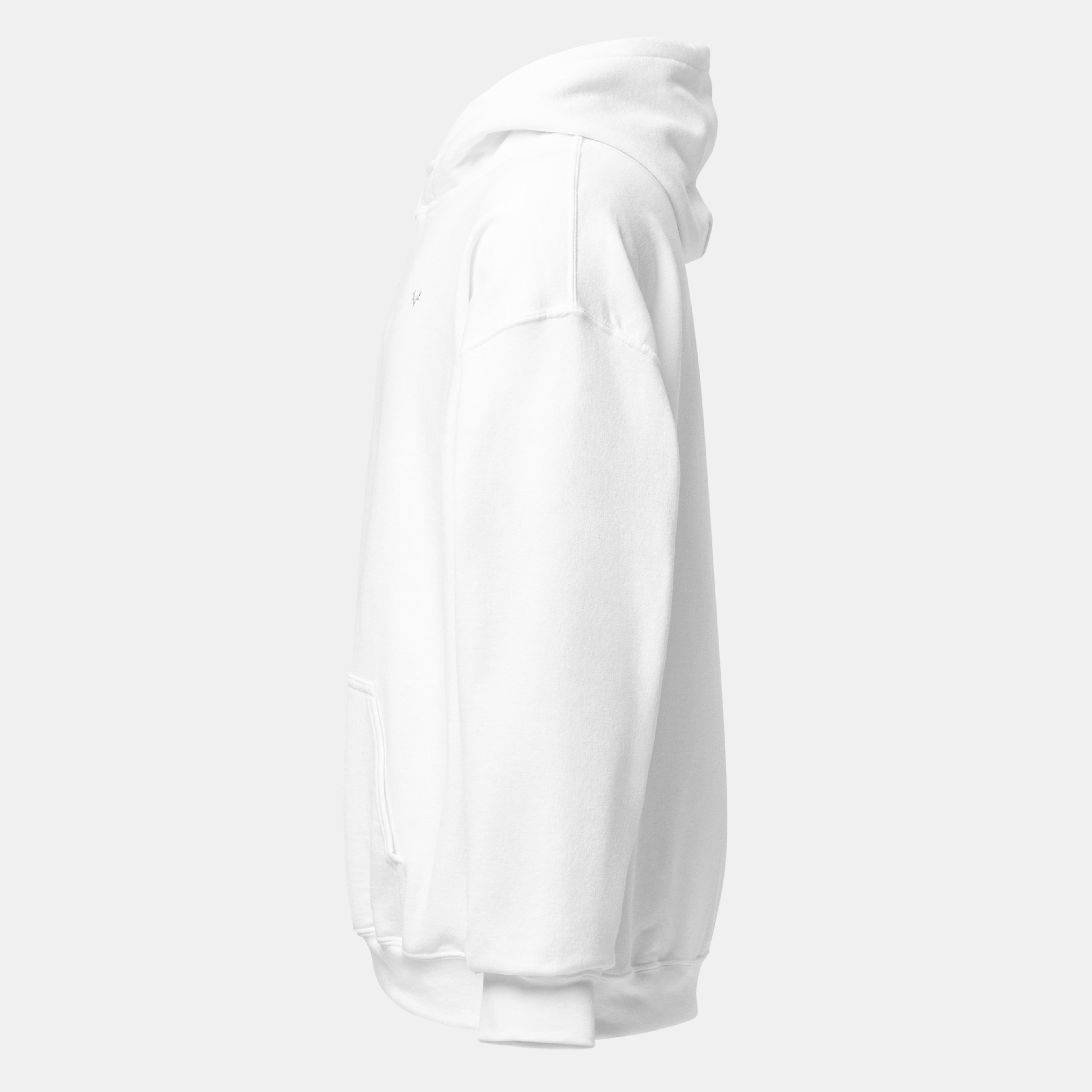 White Thread Hoodie