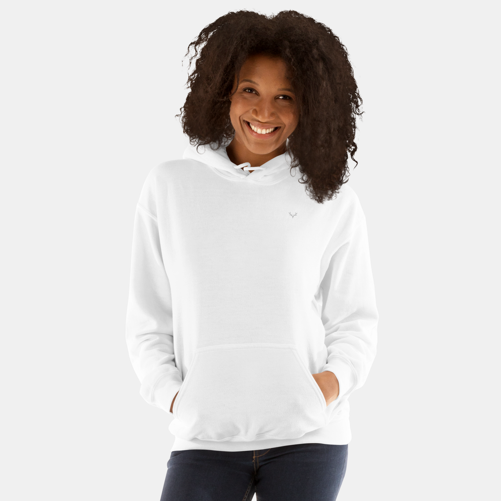 White Thread Hoodie