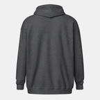 Dark Grey Threadline Zip Hoodie