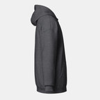 Dark Grey Threadline Zip Hoodie