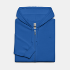 Royal Threadline Zip Hoodie
