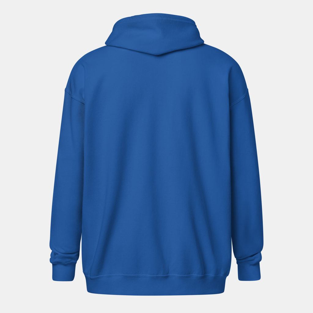 Royal Threadline Zip Hoodie