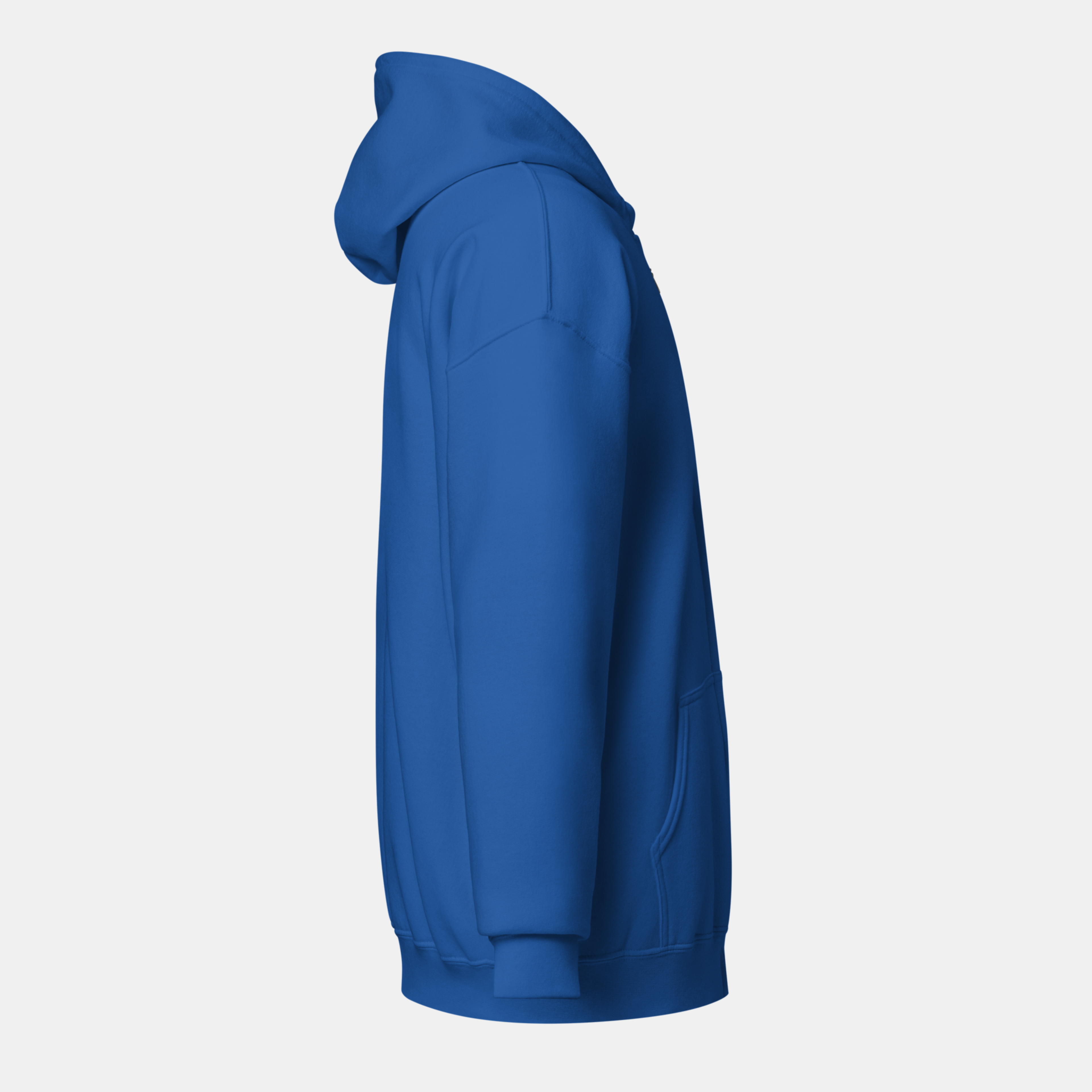 Royal Threadline Zip Hoodie