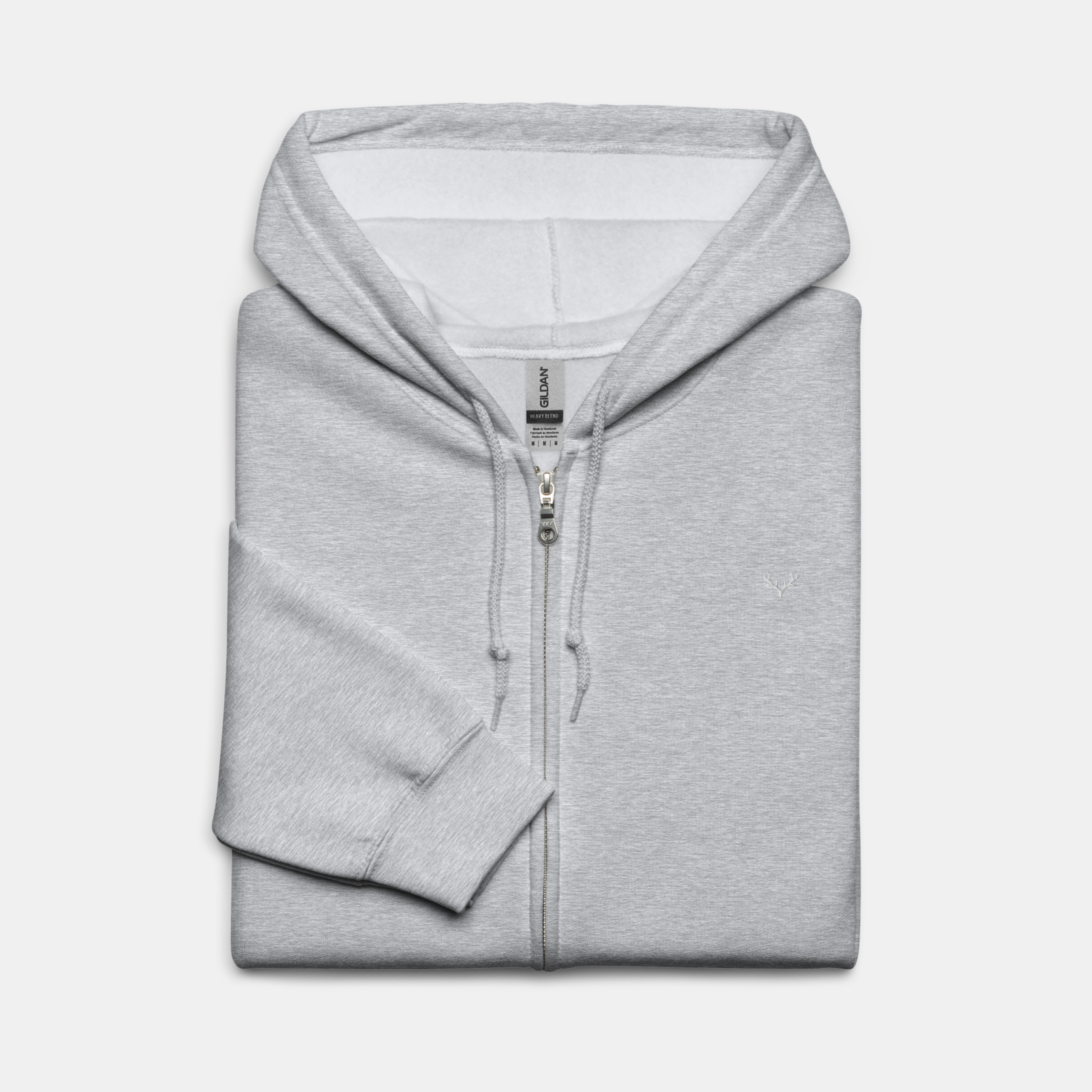 Sport Grey Threadline Zip Hoodie