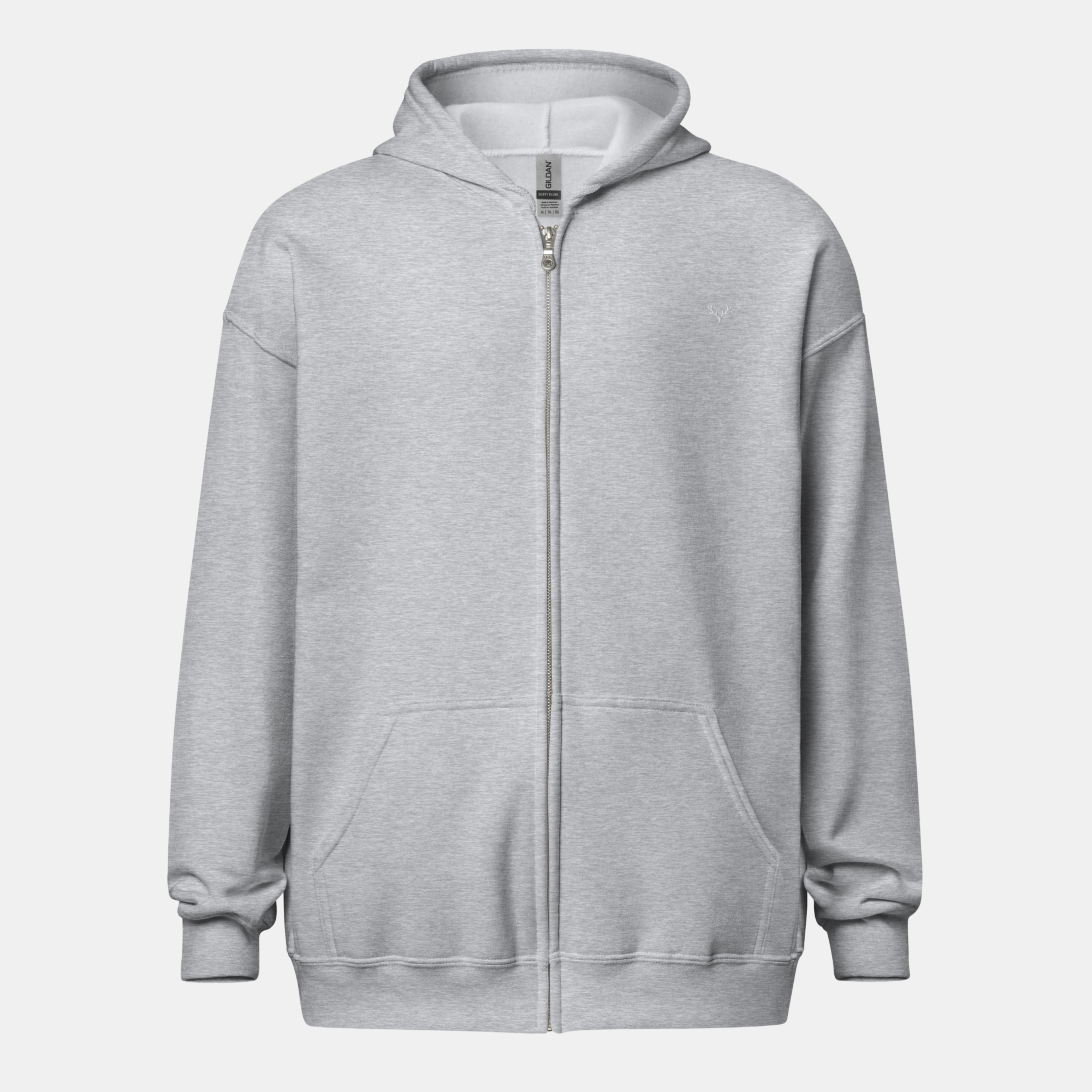 Sport Grey Threadline Zip Hoodie