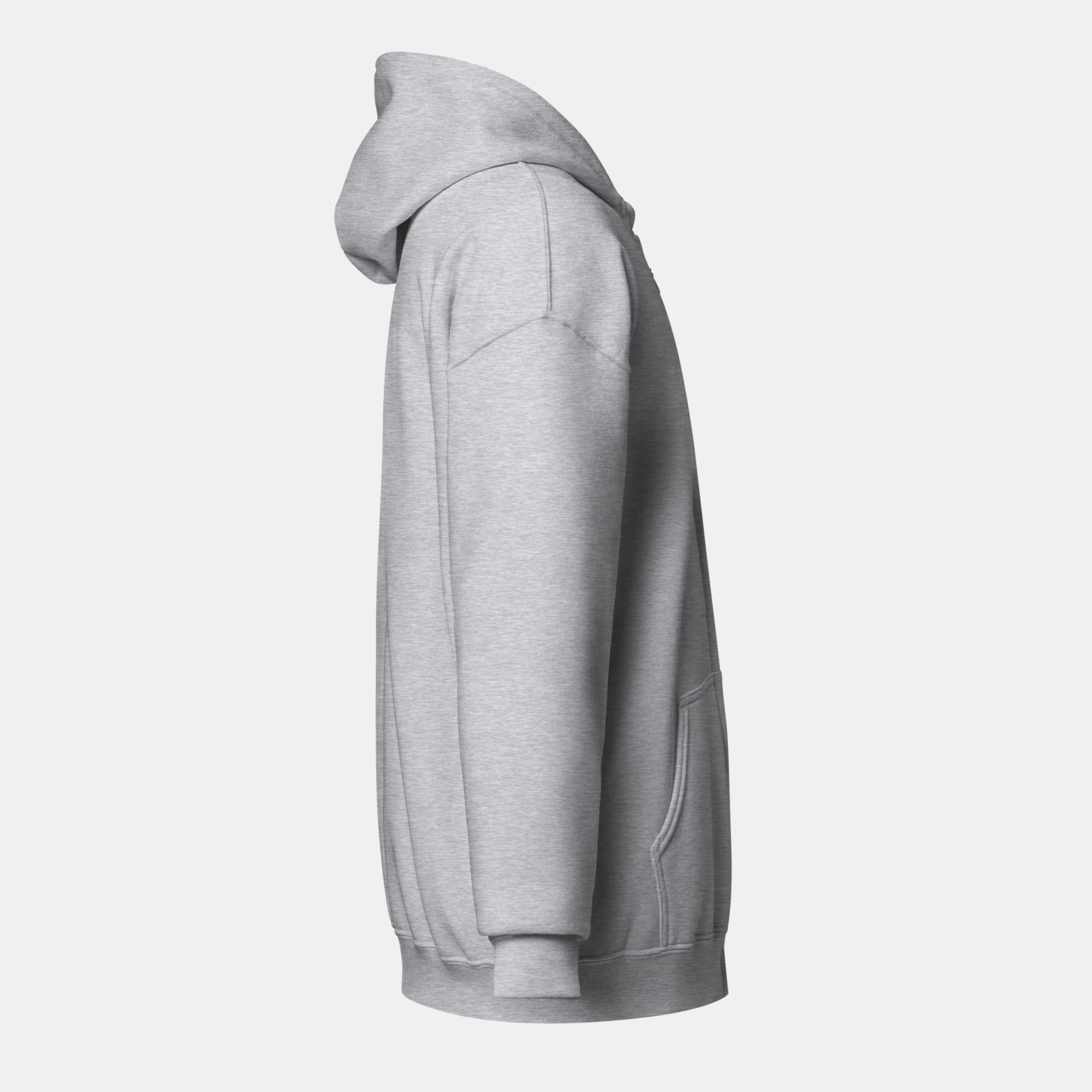 Sport Grey Threadline Zip Hoodie